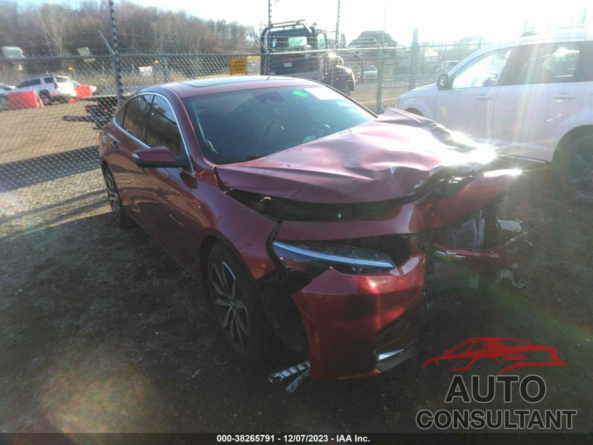 CHEVROLET MALIBU 2016 - 1G1ZE5ST1GF196012