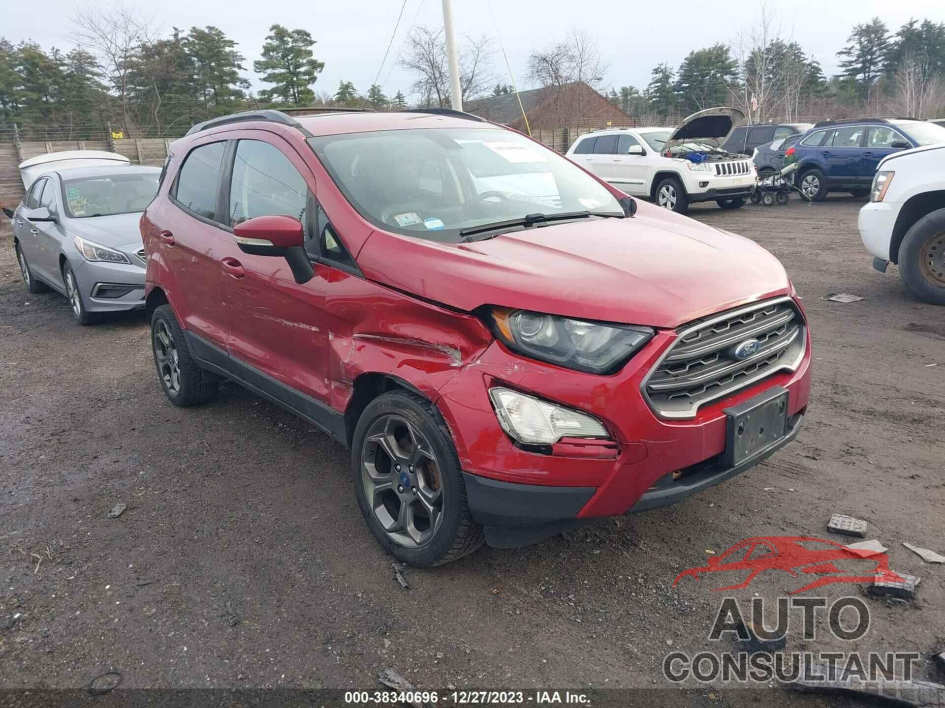 FORD ECOSPORT 2018 - MAJ6P1CLXJC194141