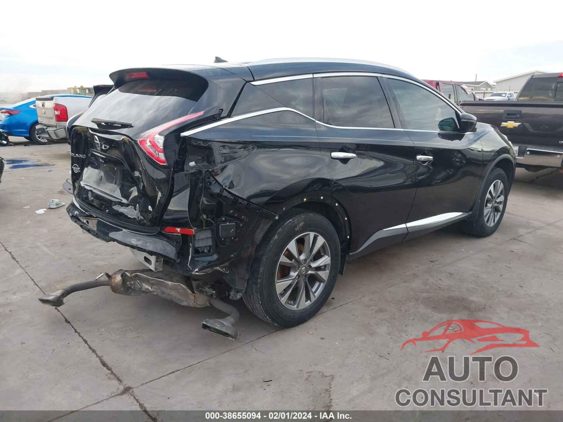 NISSAN MURANO 2016 - 5N1AZ2MG3GN112166