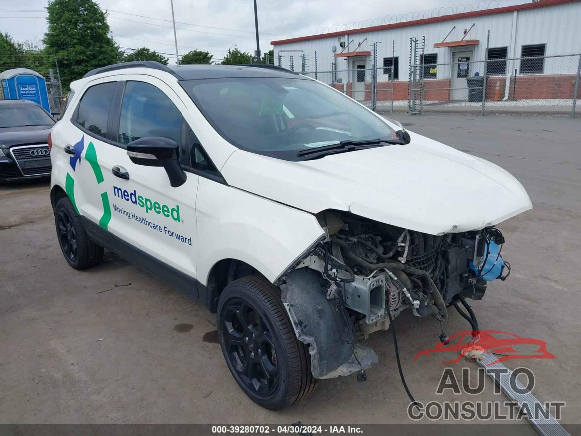 FORD ECOSPORT 2022 - MAJ6S3JL0NC465016