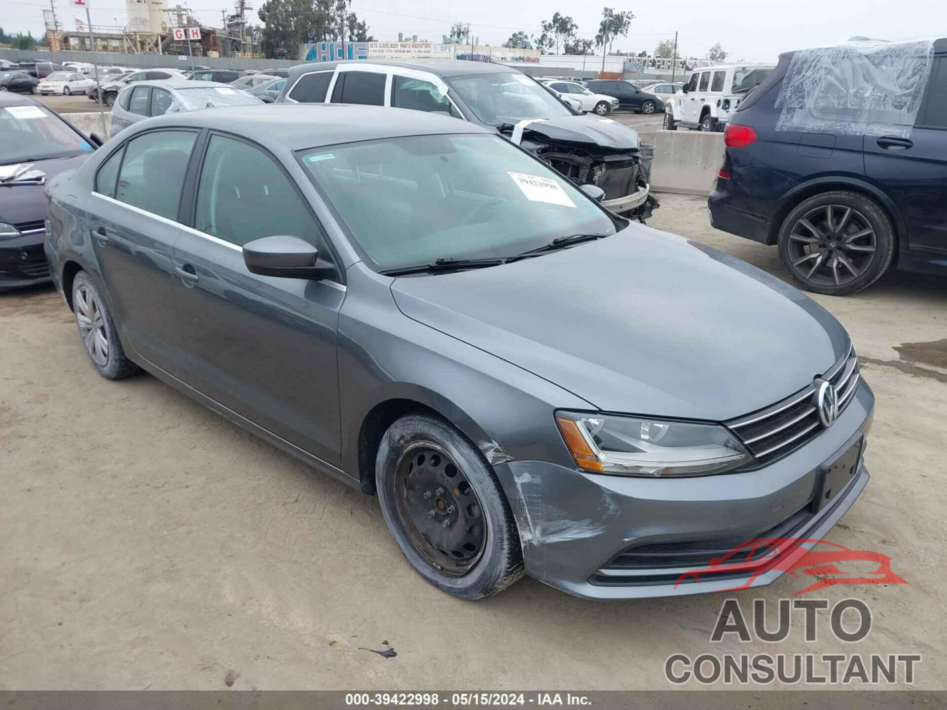 VOLKSWAGEN JETTA 2017 - 3VW2B7AJ6HM343310