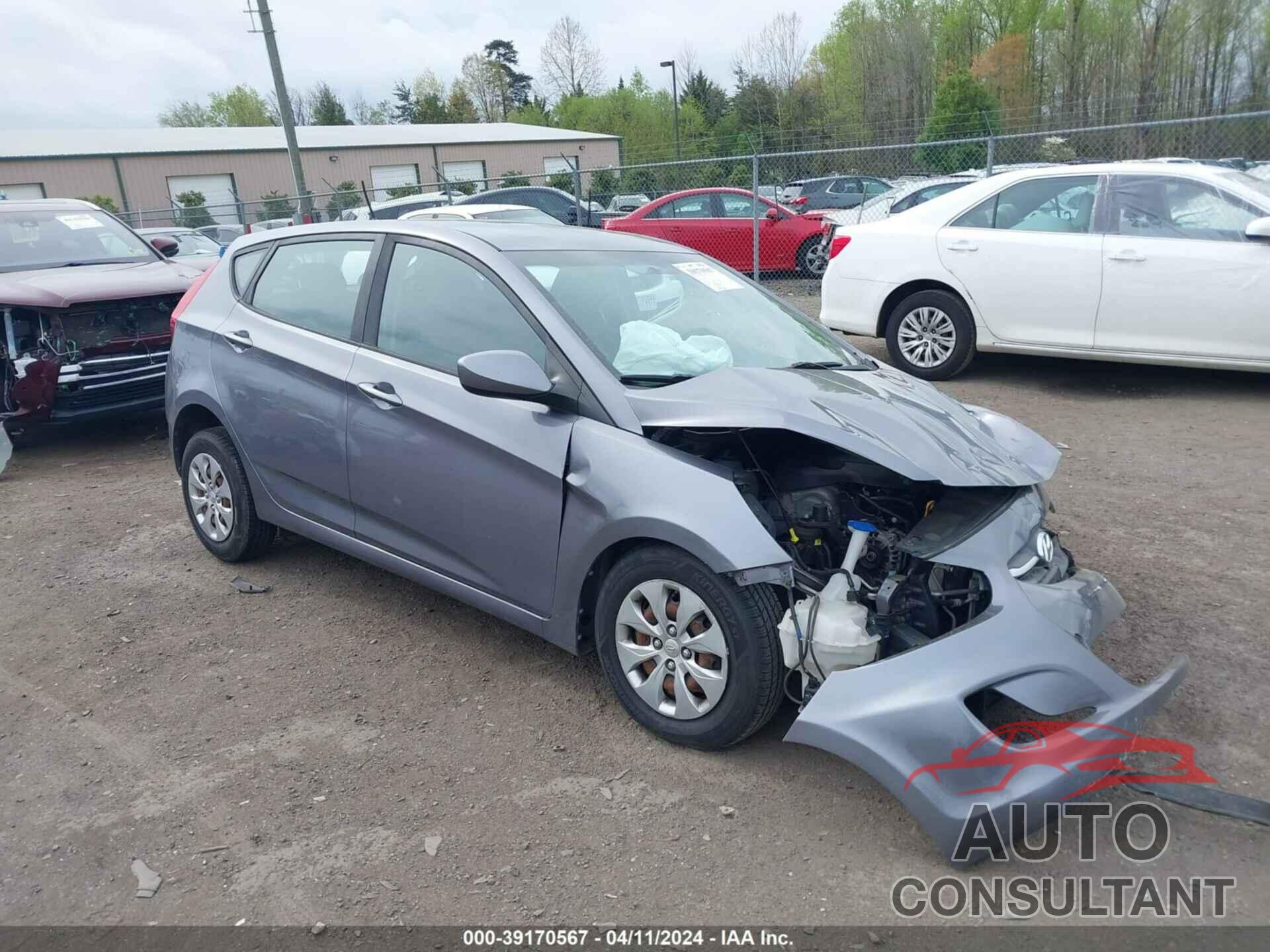 HYUNDAI ACCENT 2016 - KMHCT5AE5GU289077