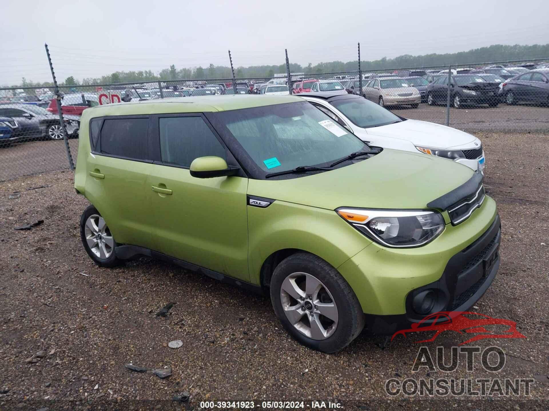 KIA SOUL 2019 - KNDJN2A28K7918784