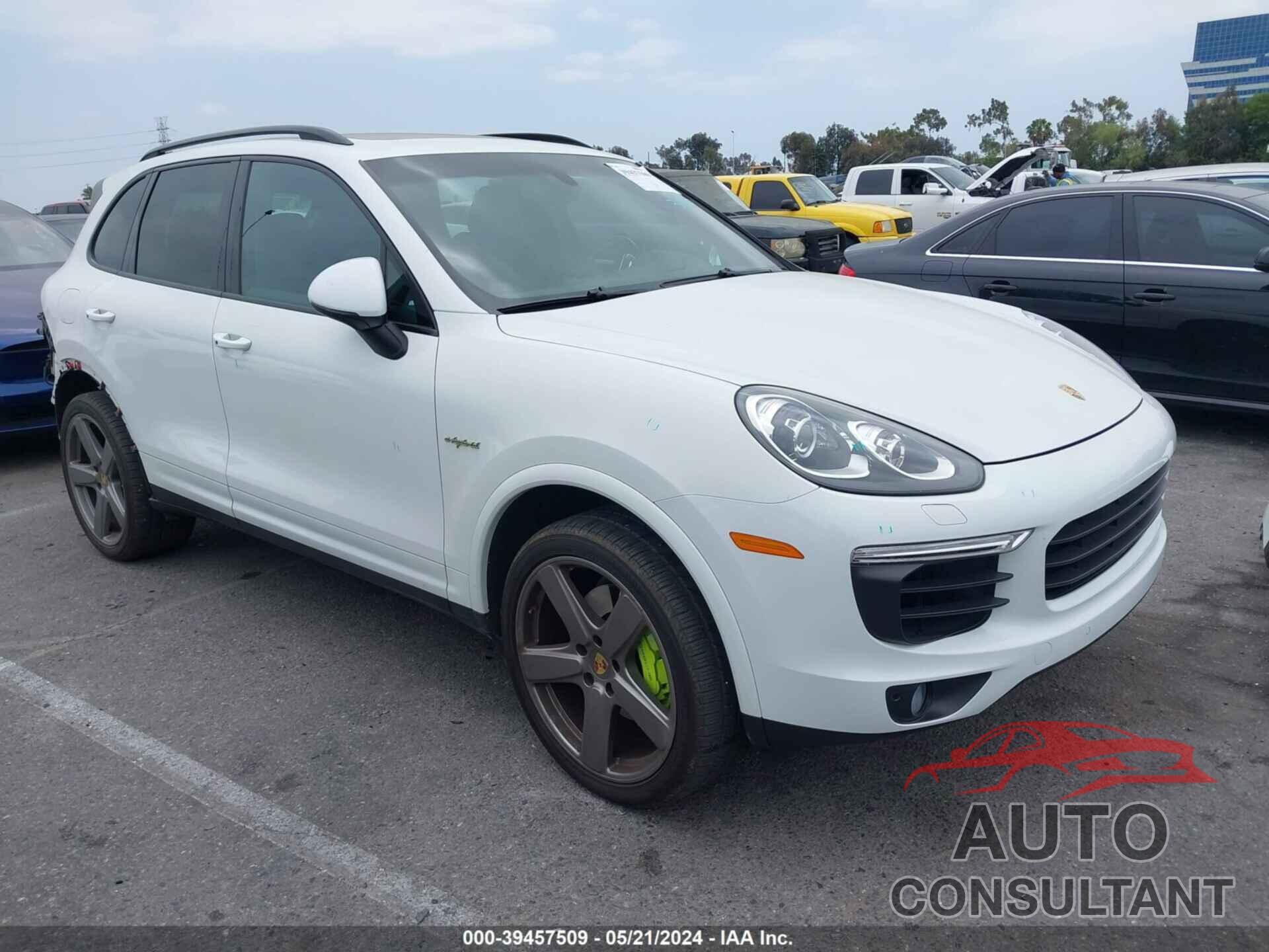 PORSCHE CAYENNE 2017 - WP1AE2A20HLA70947