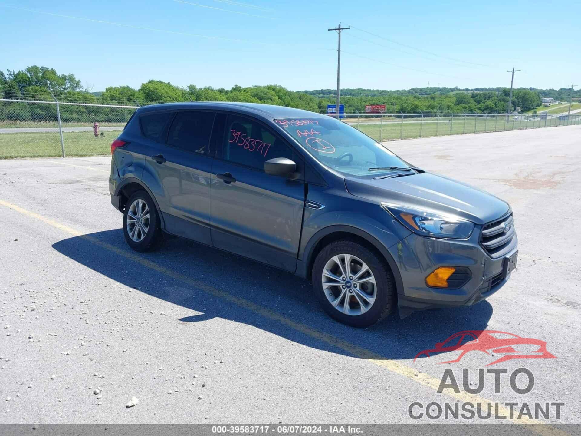 FORD ESCAPE 2019 - 1FMCU0F78KUA90687