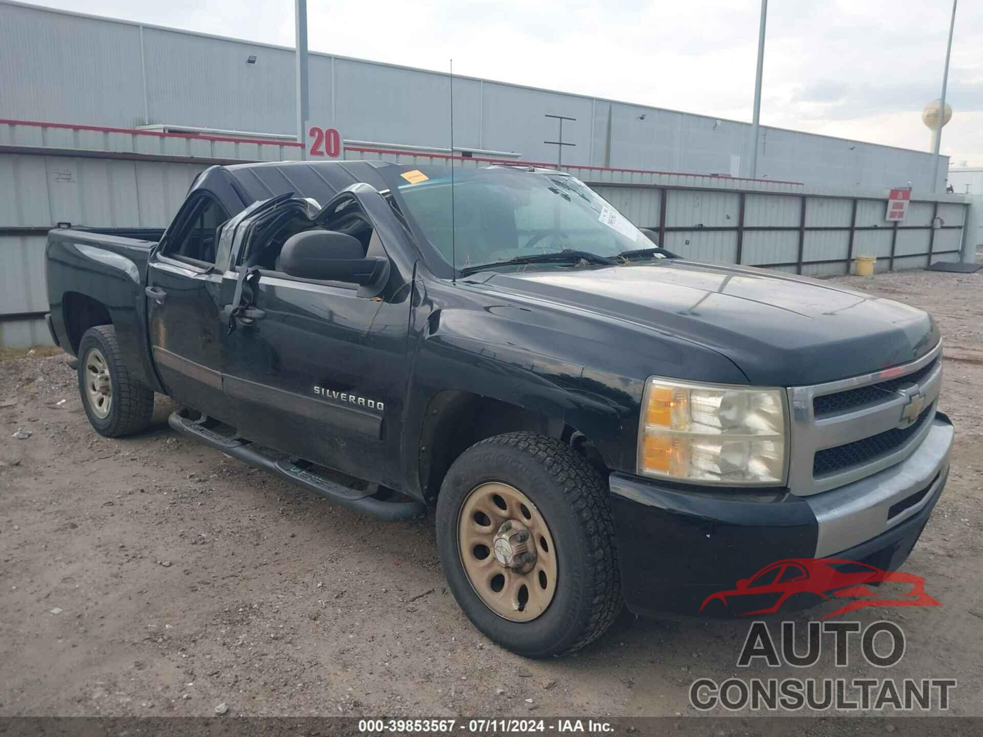 CHEVROLET SILVERADO 1500 2010 - 3GCRCREA9AG217970