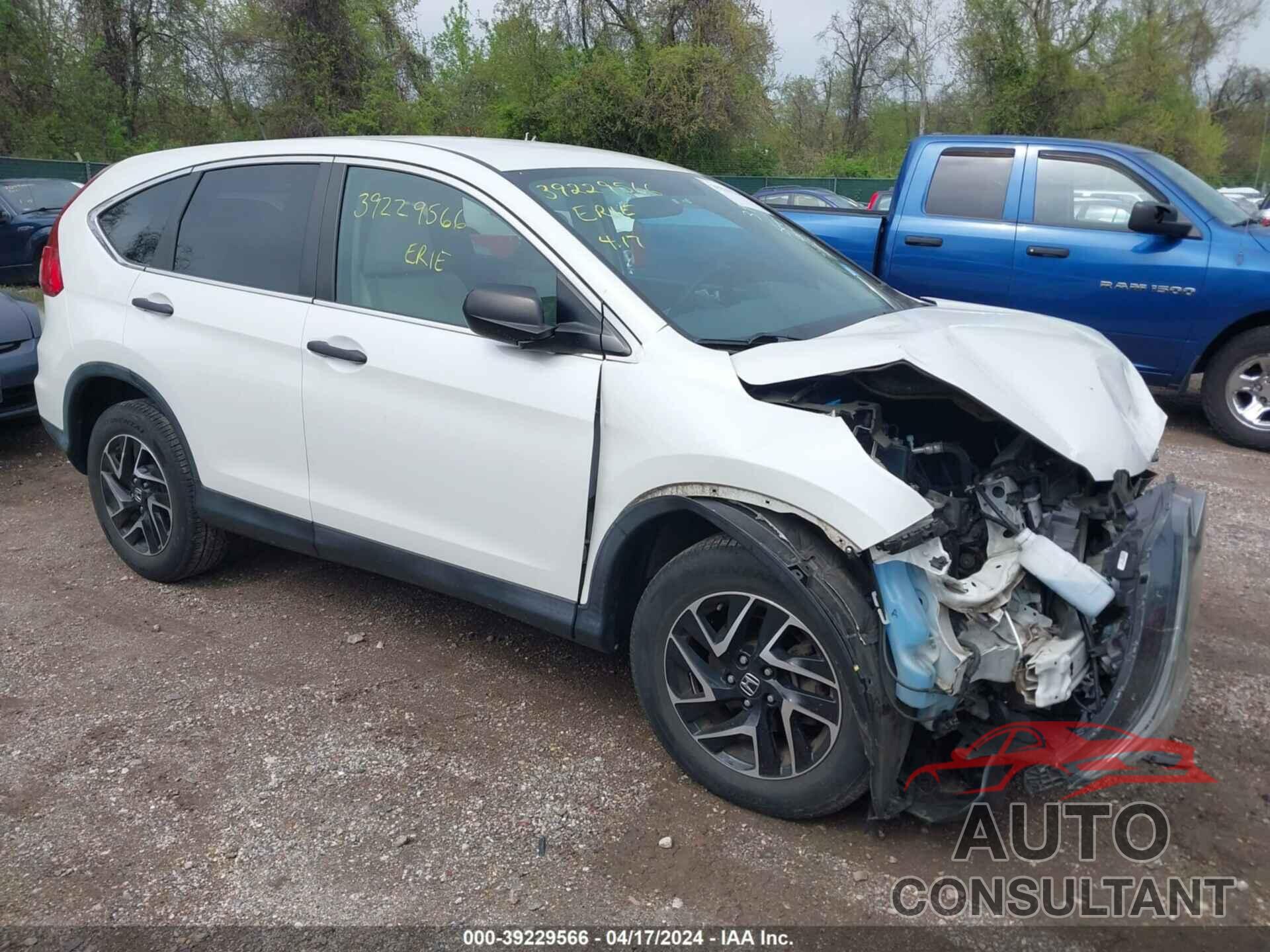 HONDA CR-V 2016 - 5J6RM4H40GL100421