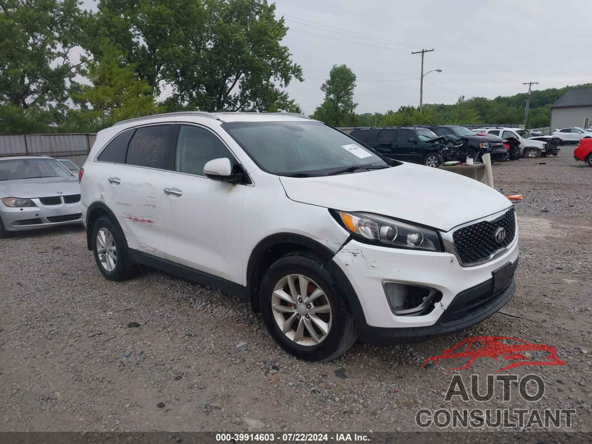 KIA SORENTO 2016 - 5XYPG4A30GG121240