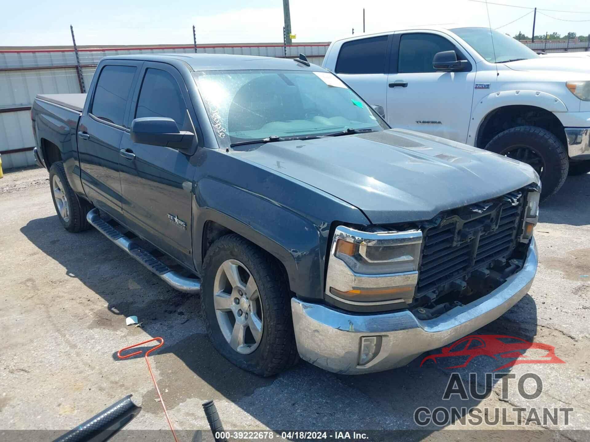 CHEVROLET SILVERADO 2018 - 3GCPCREC0JG264829