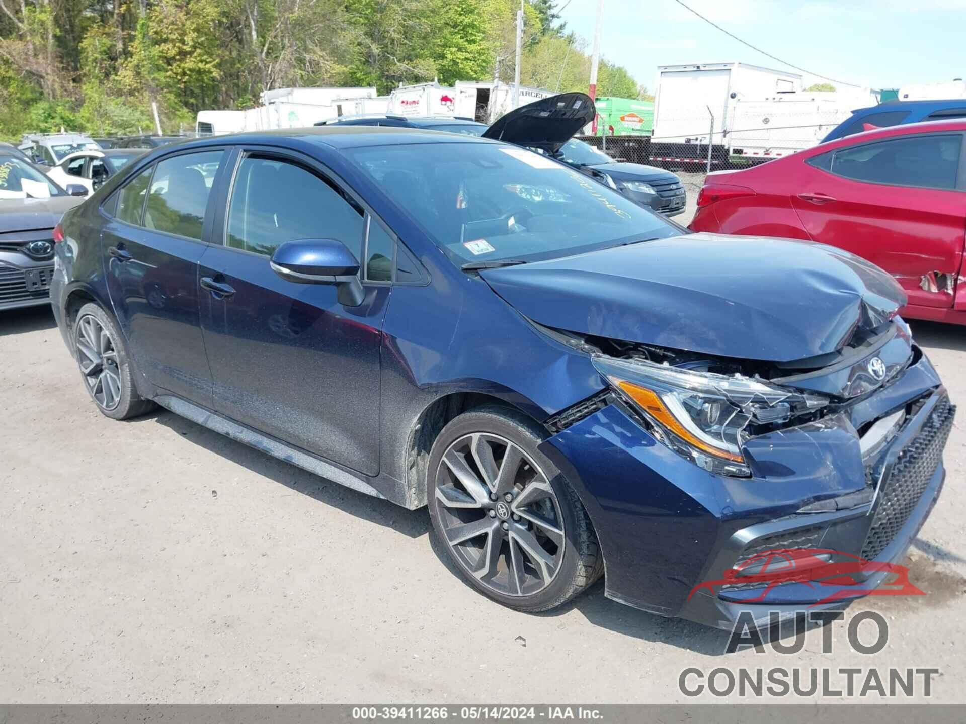 TOYOTA COROLLA 2021 - JTDS4MCE1MJ075110