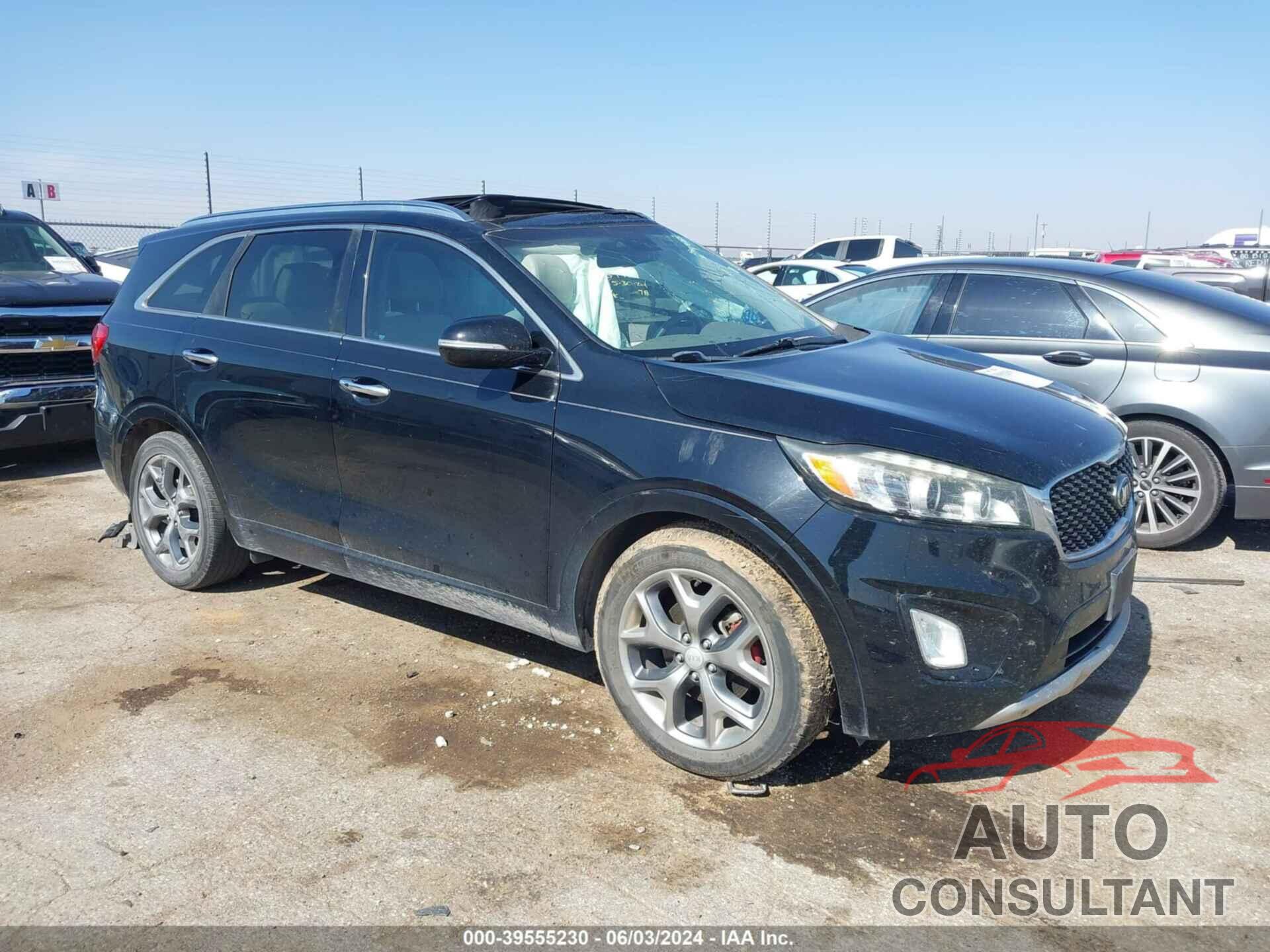 KIA SORENTO 2017 - 5XYPK4A53HG221107