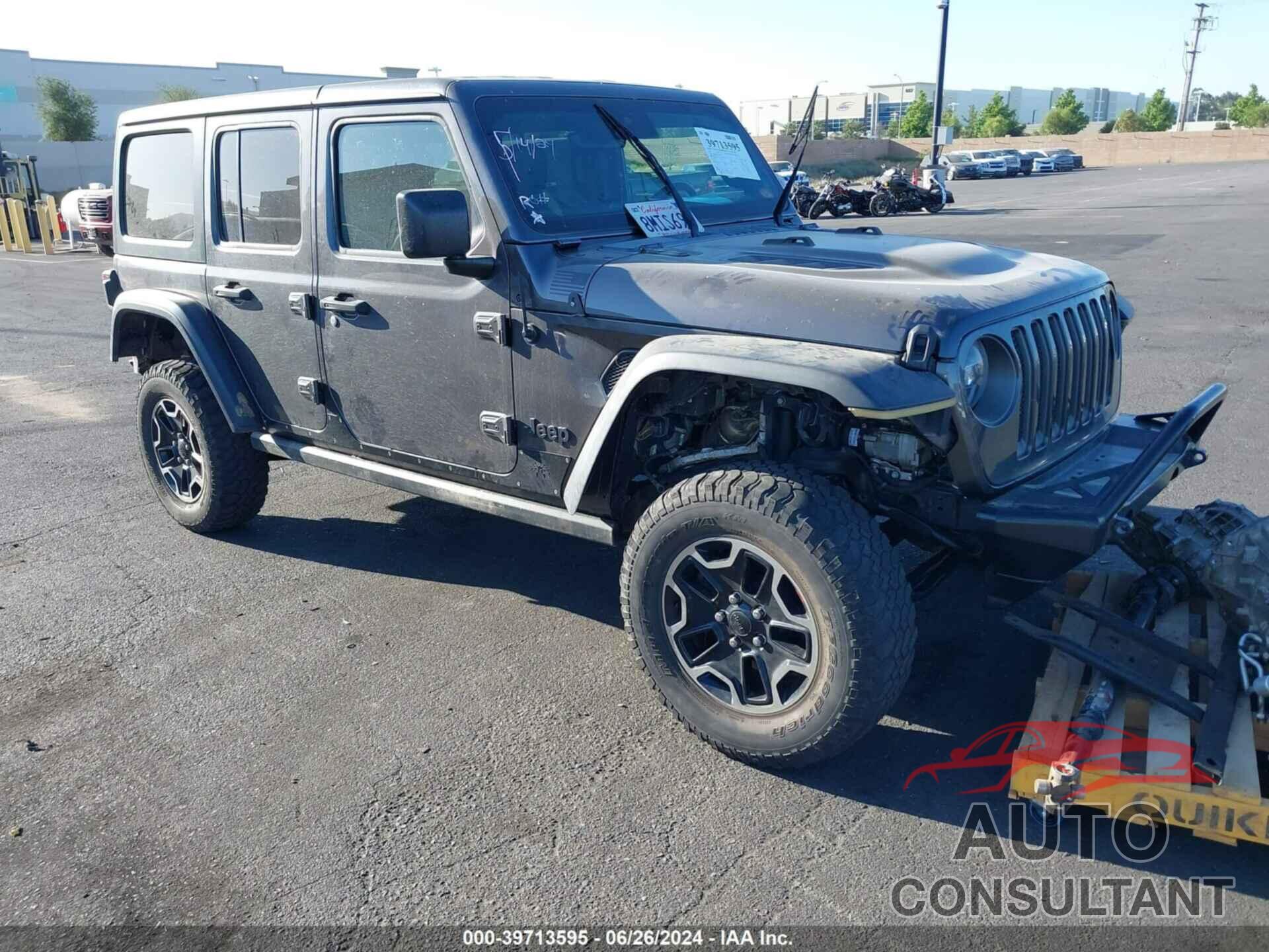 JEEP WRANGLER UNLIMITED 2019 - 1C4HJXFG1KW658360