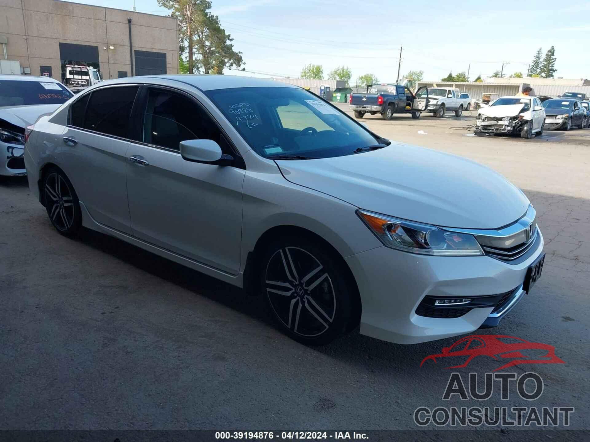 HONDA ACCORD 2016 - 1HGCR2F55GA027749
