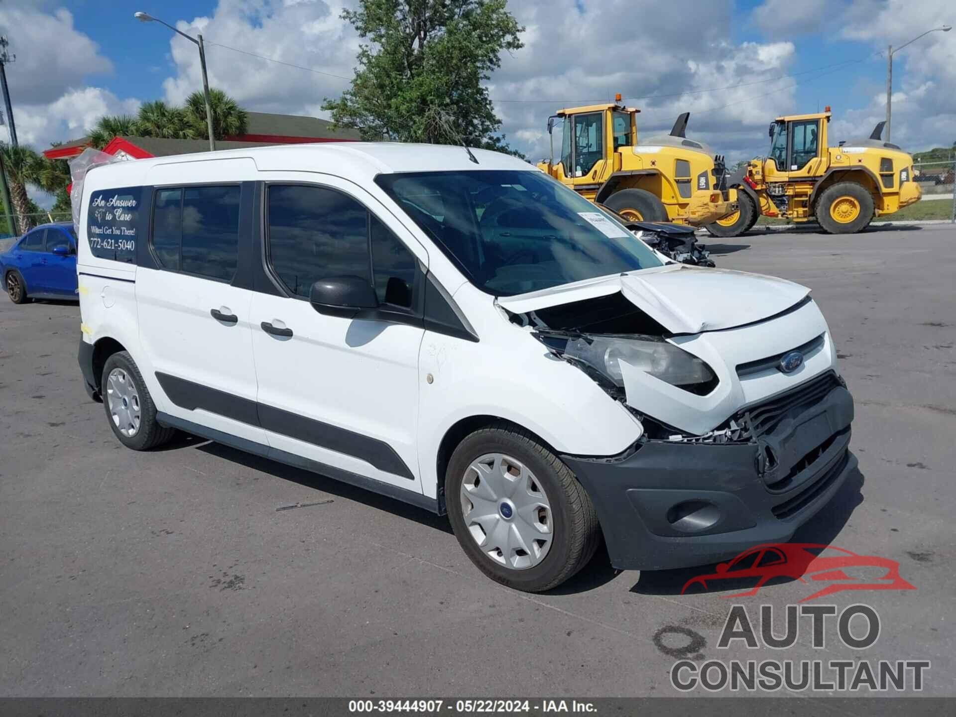 FORD TRANSIT CONNECT 2018 - NM0GE9E72J1354492