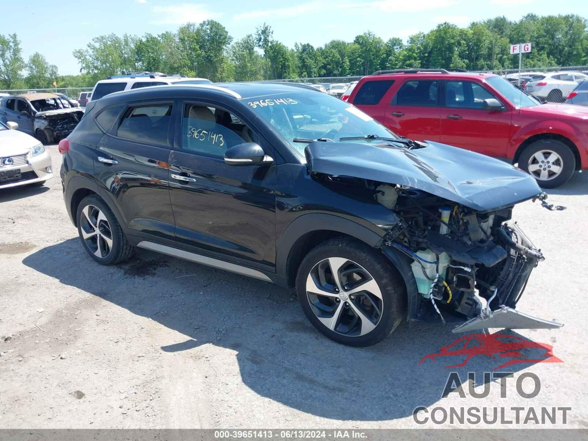 HYUNDAI TUCSON 2017 - KM8J3CA26HU271187