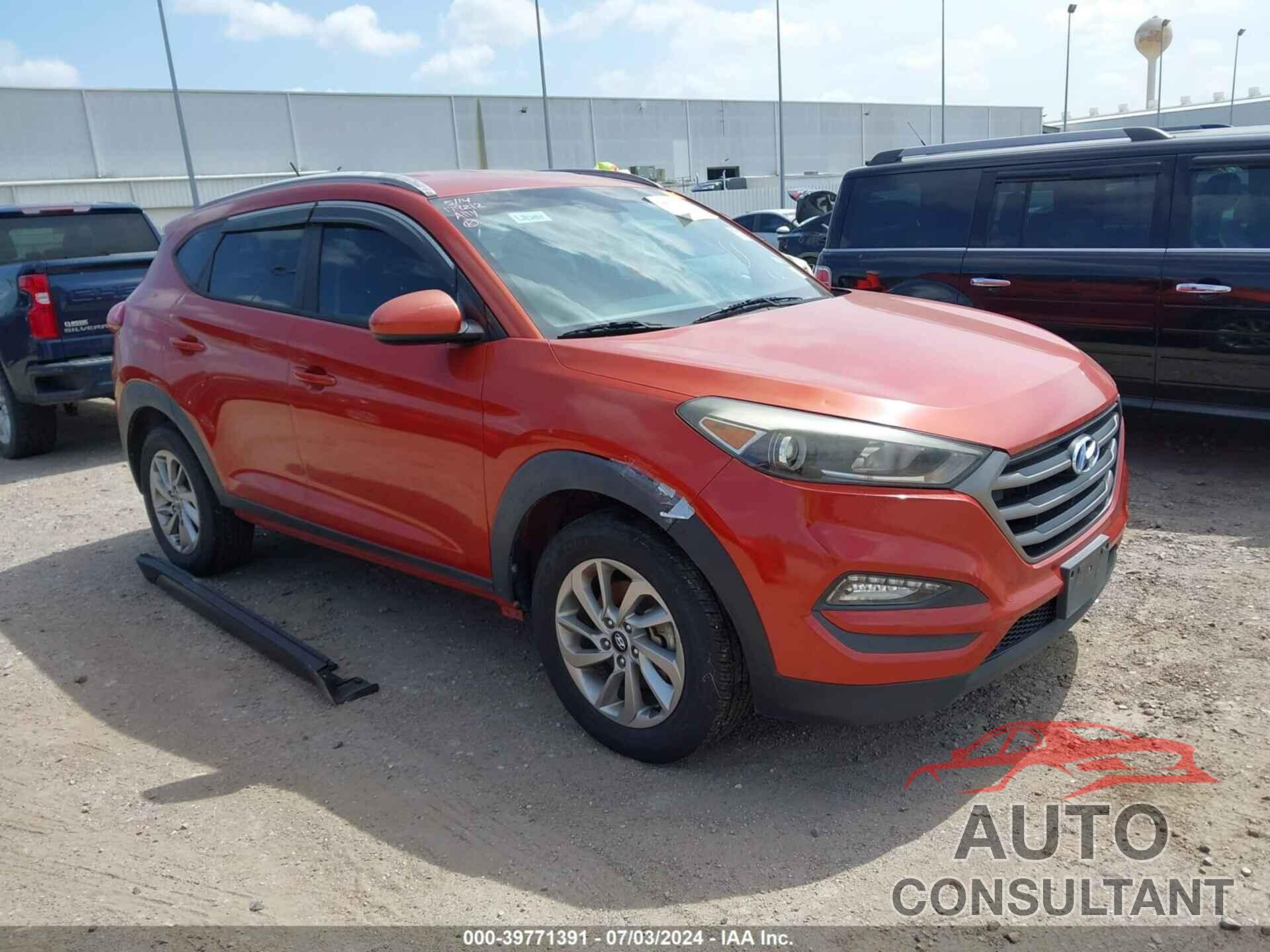 HYUNDAI TUCSON 2016 - KM8J33A41GU179212