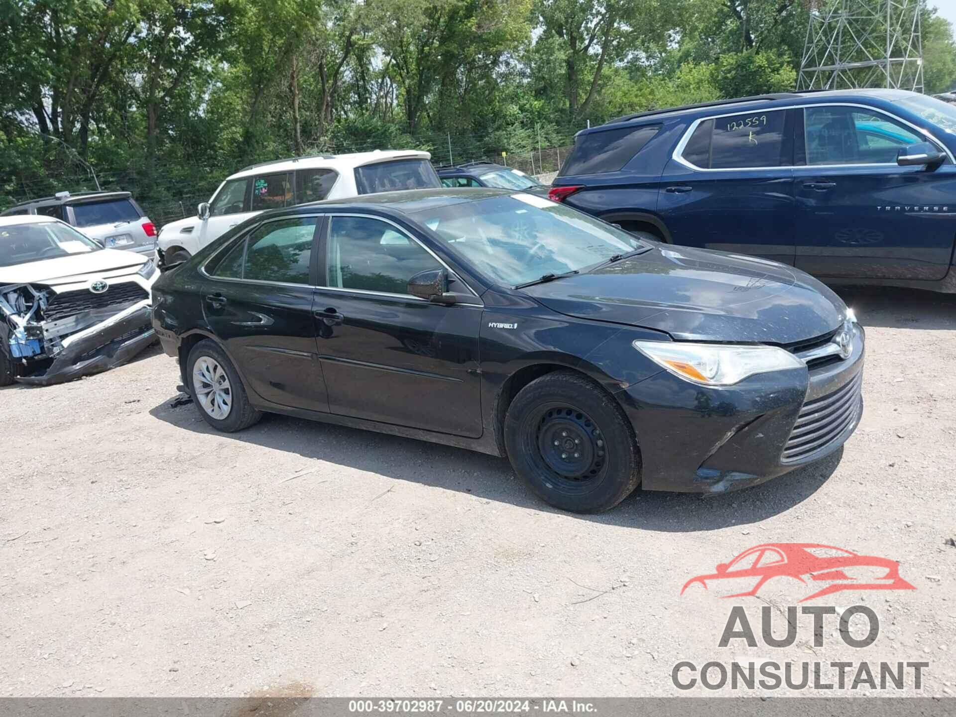 TOYOTA CAMRY HYBRID 2017 - 4T1BD1FKXHU214926