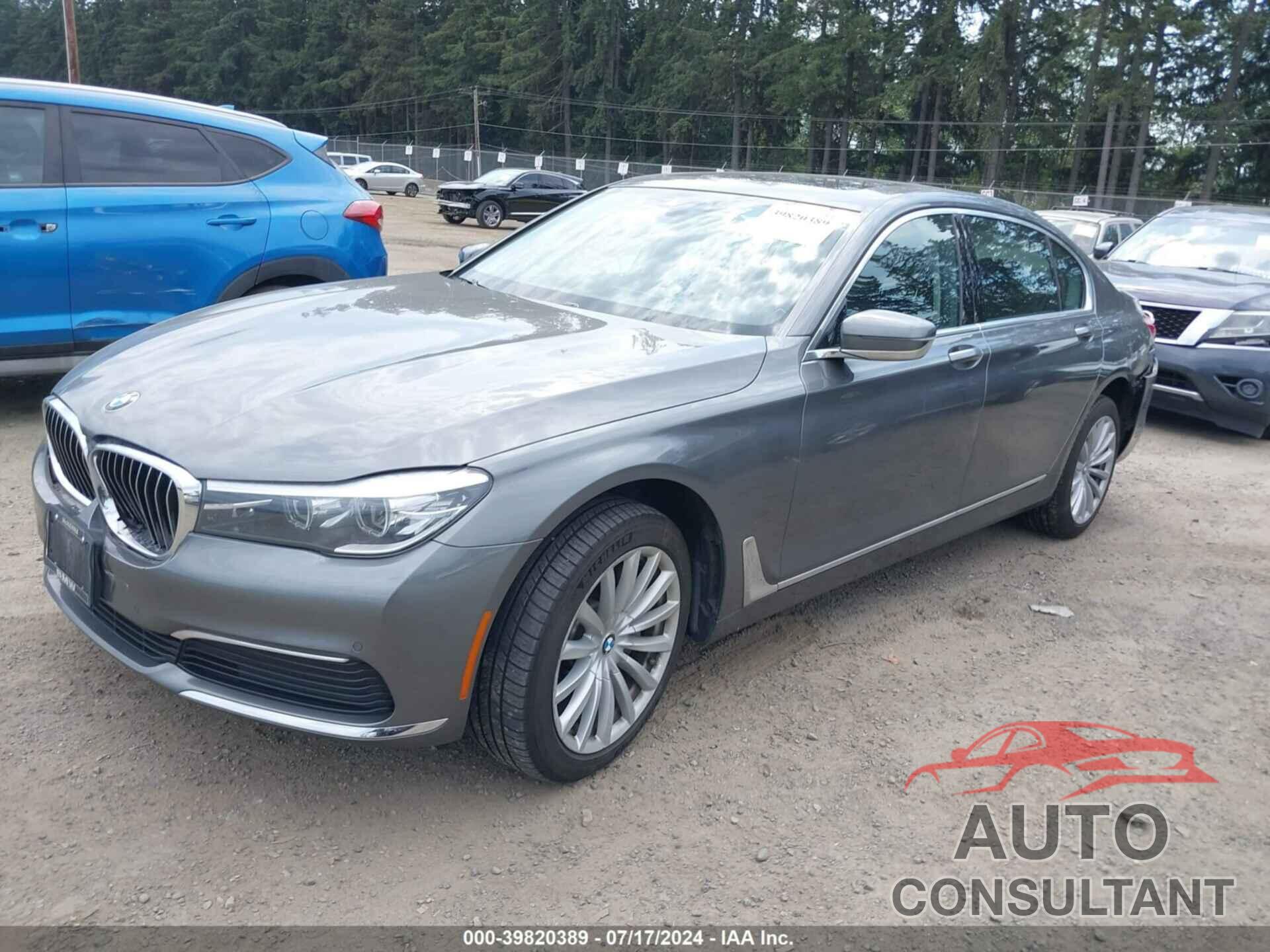 BMW 740I 2019 - WBA7E2C55KB454543