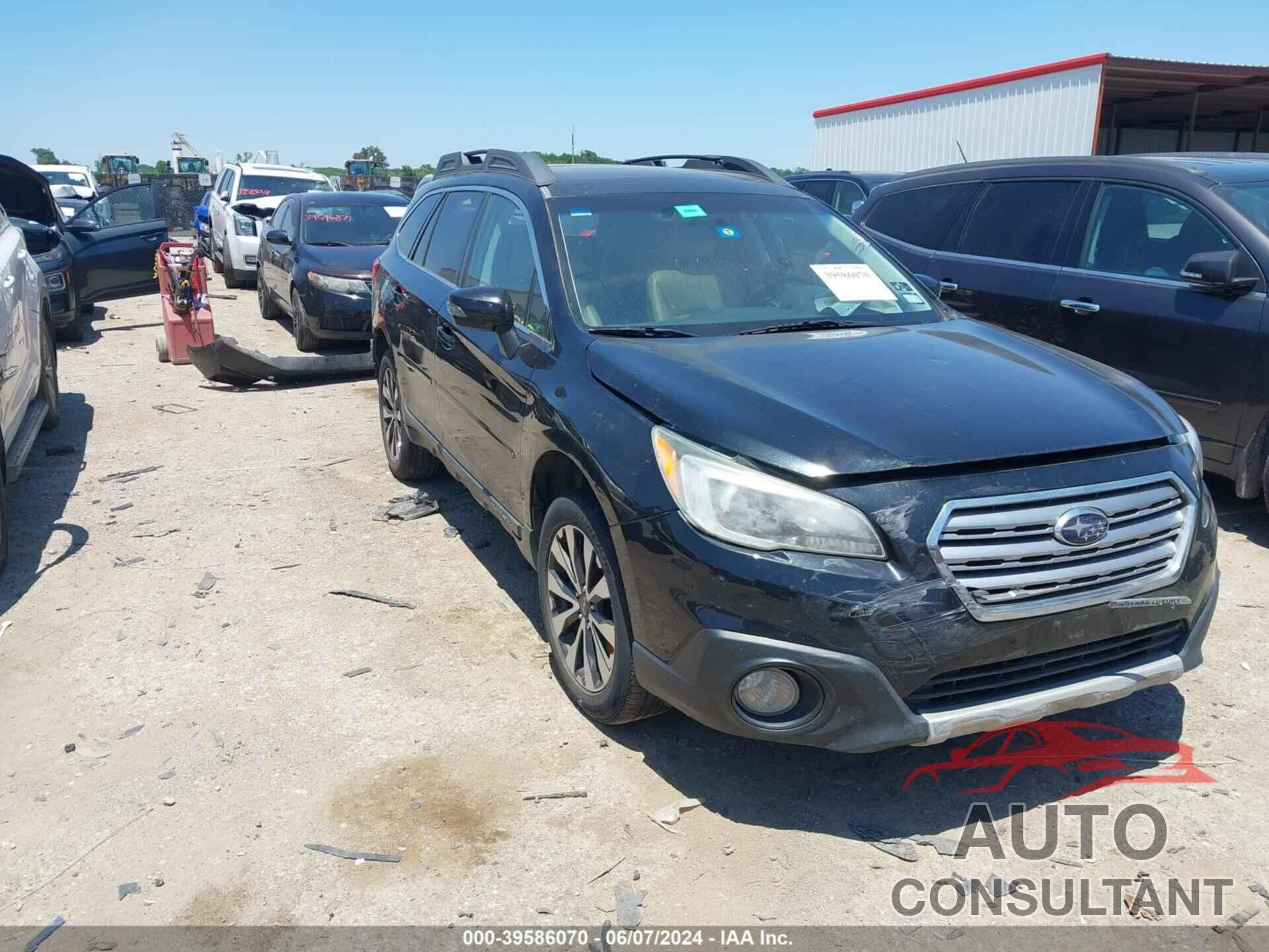 SUBARU OUTBACK 2016 - 4S4BSBNC0G3295199