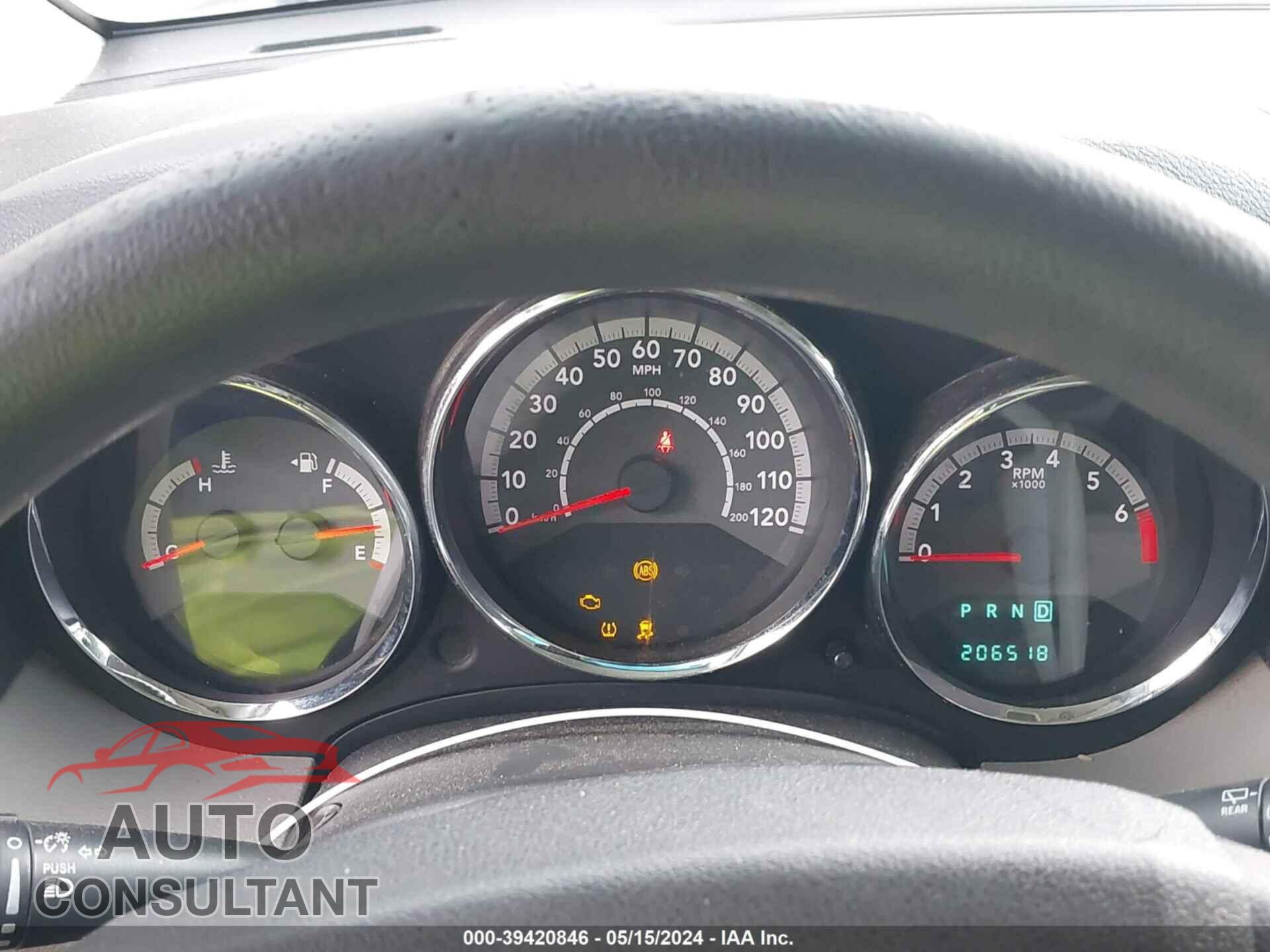 DODGE CALIBER 2011 - 1B3CB3HA1BD140044
