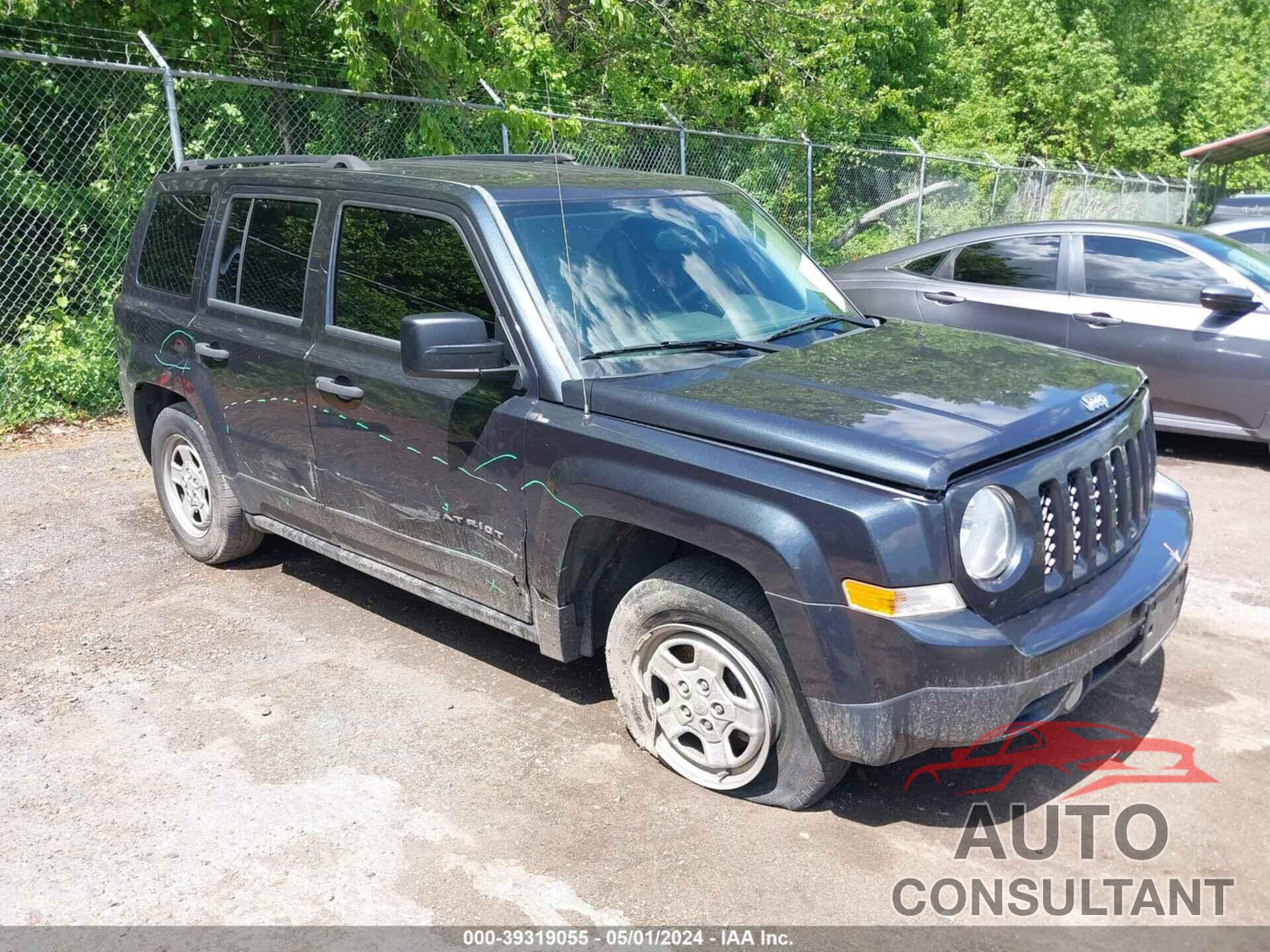 JEEP PATRIOT 2016 - 1C4NJPBB5GD543566