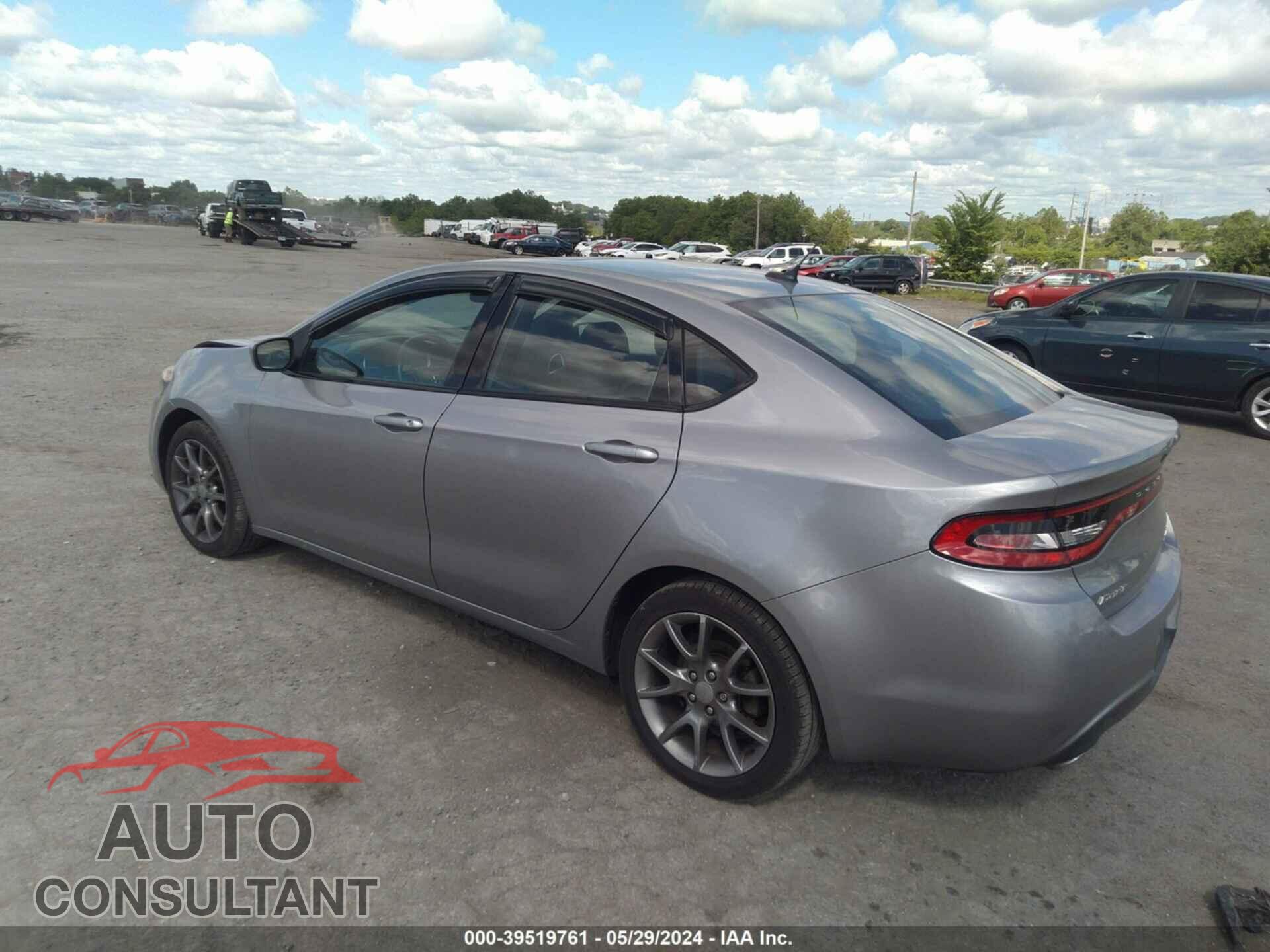 DODGE DART 2014 - 1C3CDFBB1ED903099
