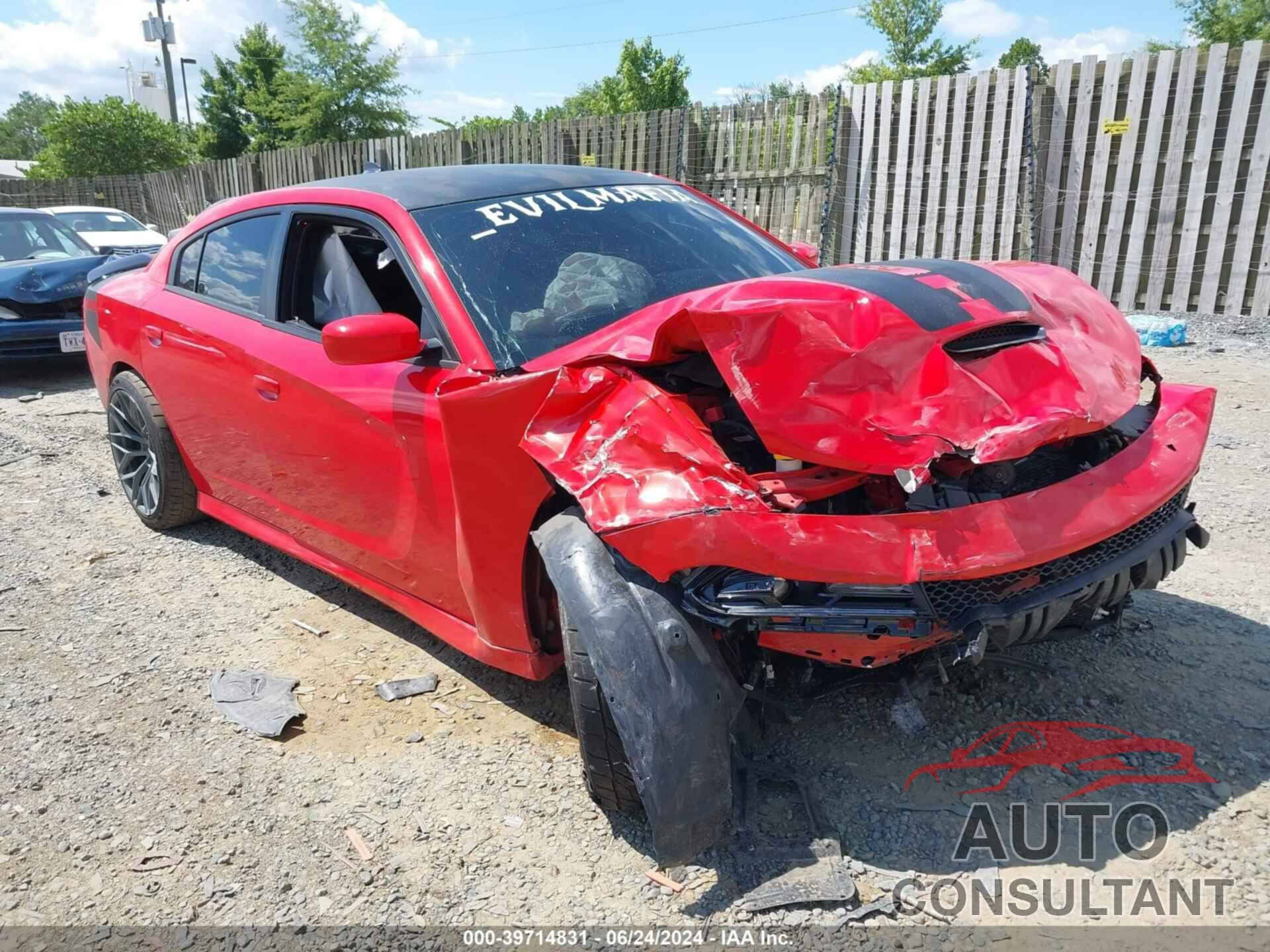 DODGE CHARGER 2019 - 2C3CDXCT7KH519243
