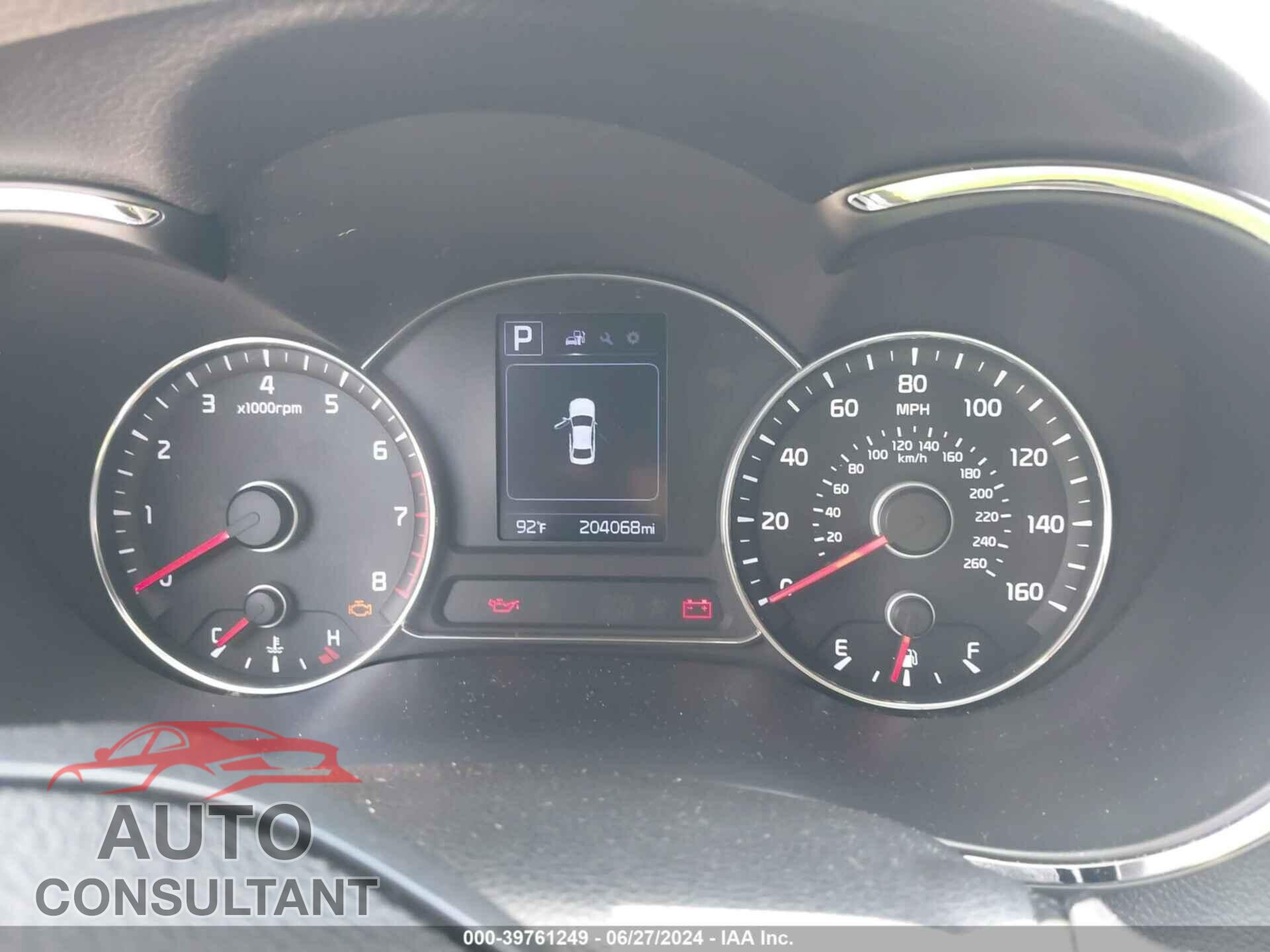 KIA FORTE 2017 - 3KPFL4A74HE009906