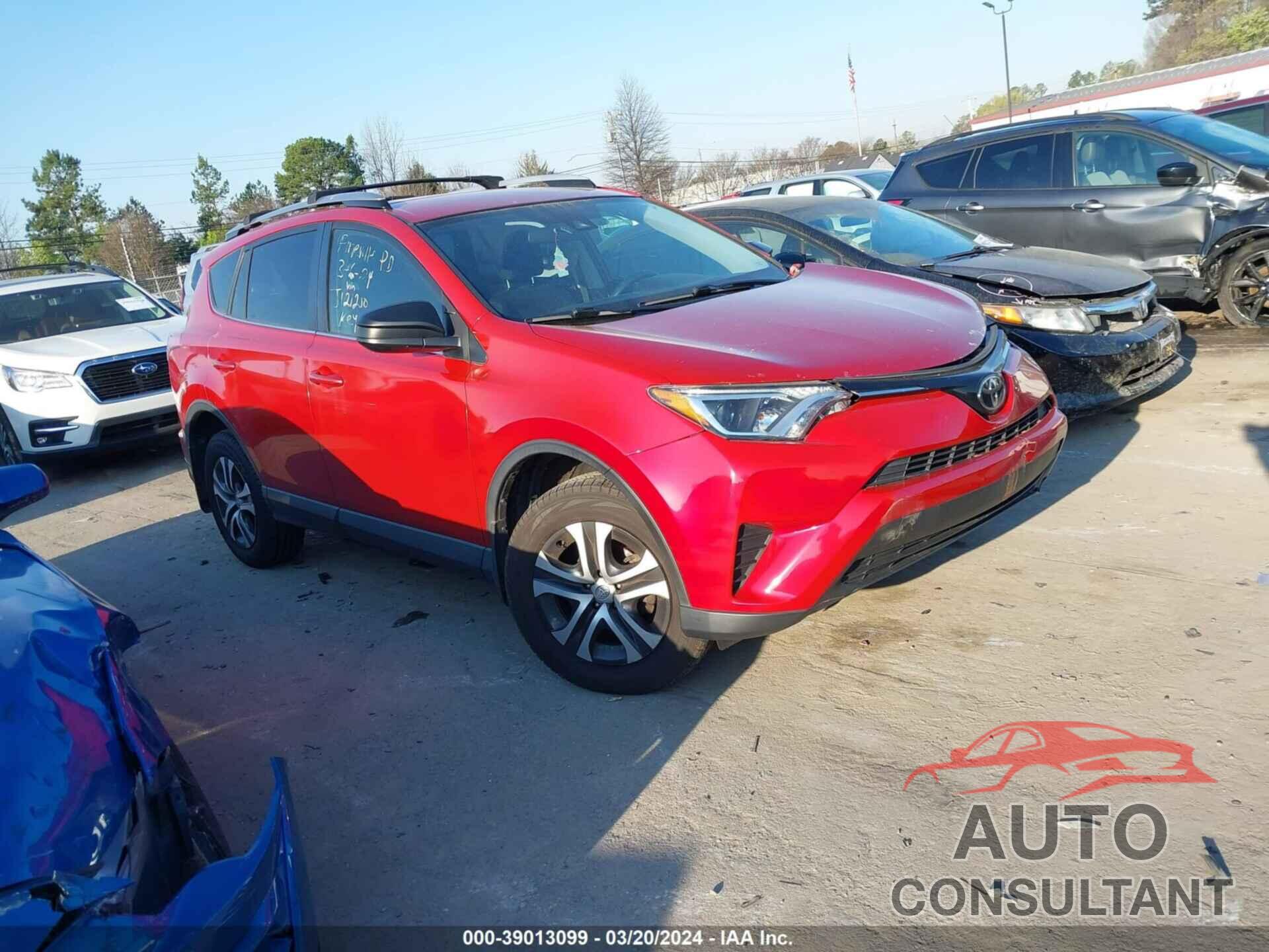 TOYOTA RAV4 2017 - JTMBFREV3HJ121210