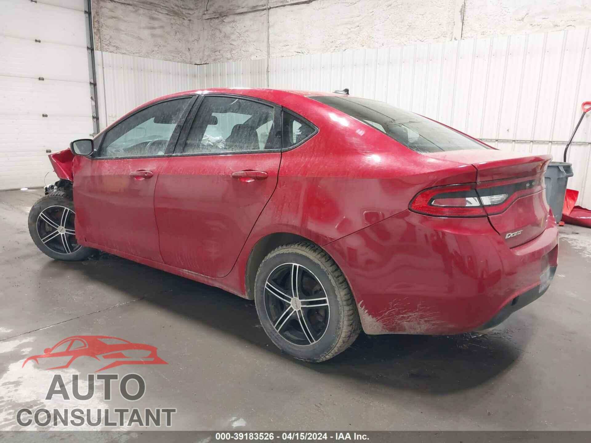 DODGE DART 2016 - 1C3CDFBB6GD505194