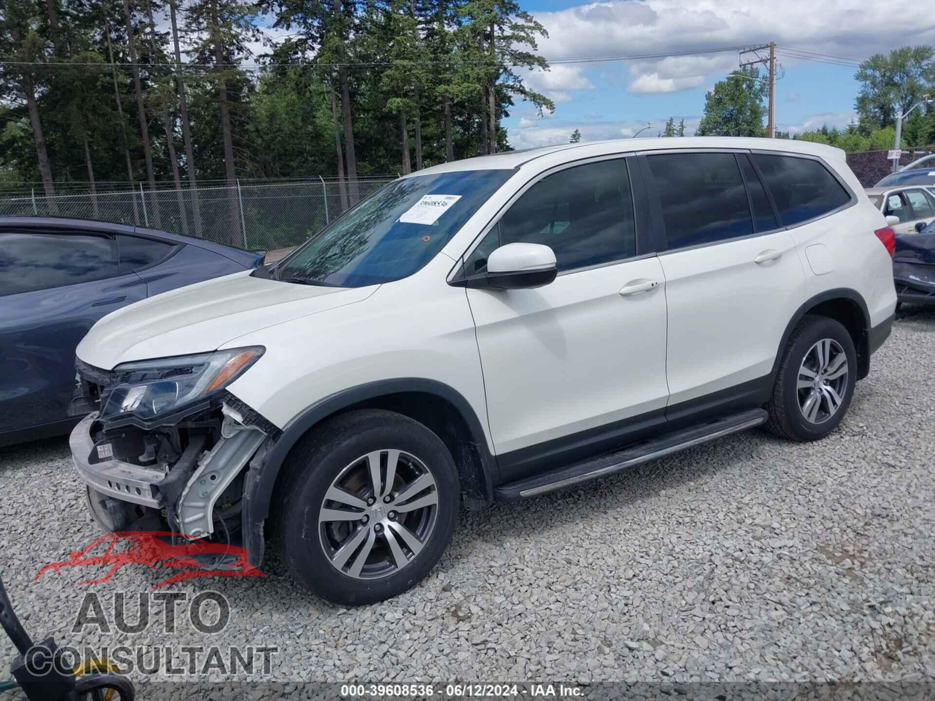 HONDA PILOT 2017 - 5FNYF6H85HB066314