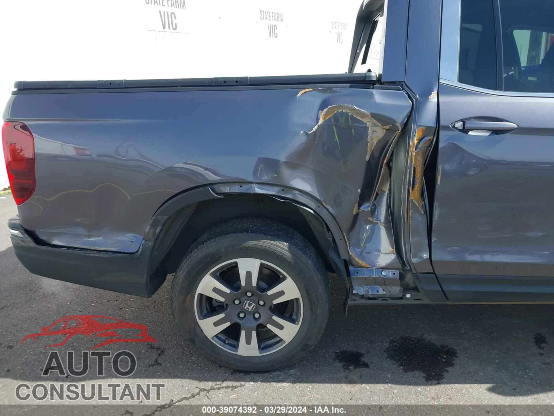 HONDA RIDGELINE 2019 - 5FPYK3F52KB046863