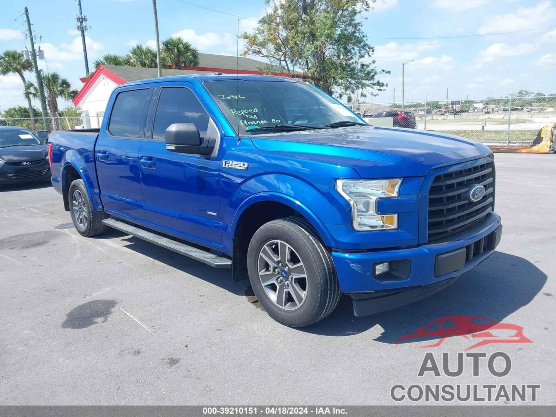 FORD F-150 2017 - 1FTEW1CP9HFB42908