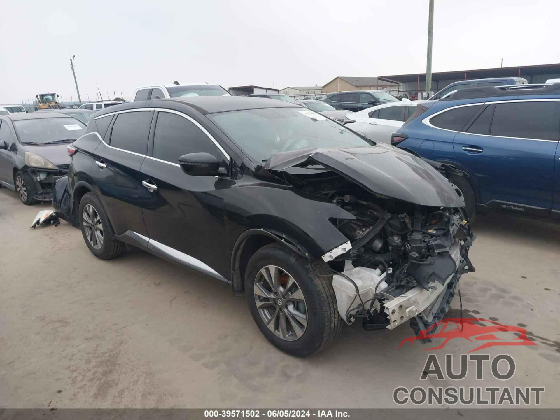 NISSAN MURANO 2017 - 5N1AZ2MG1HN197011