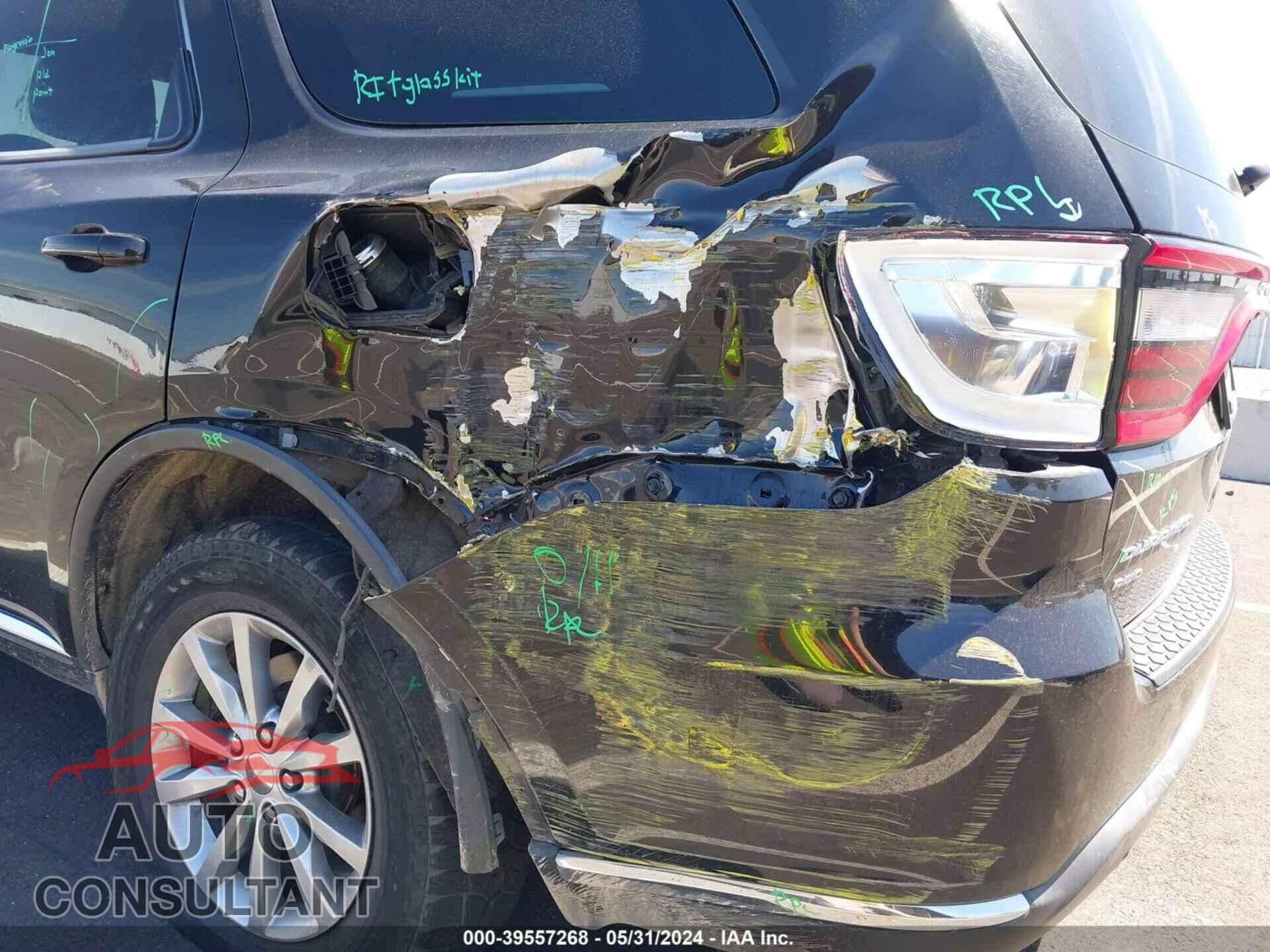 DODGE DURANGO 2017 - 1C4RDJAG2HC905217