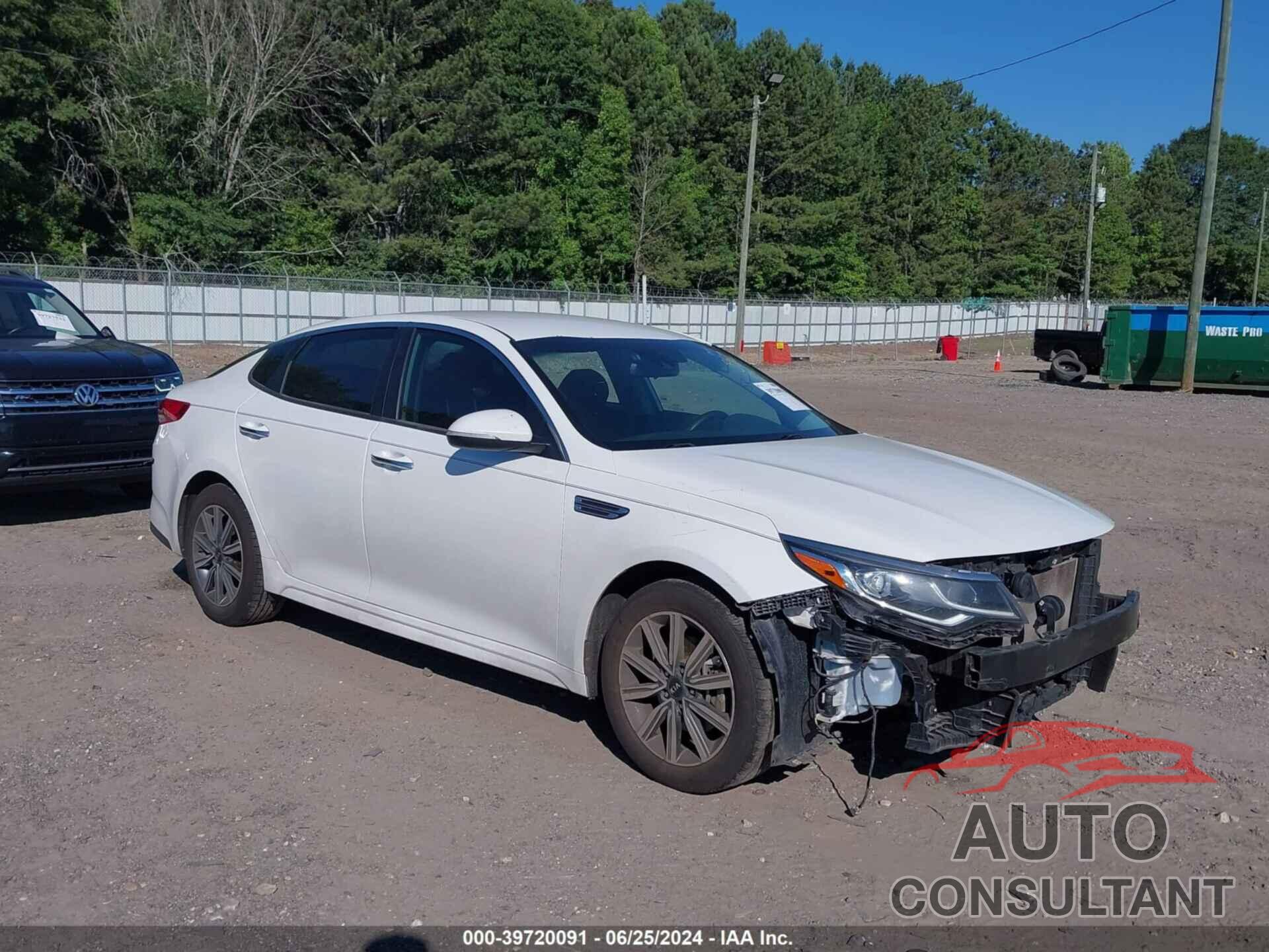 KIA OPTIMA 2019 - 5XXGT4L39KG373512