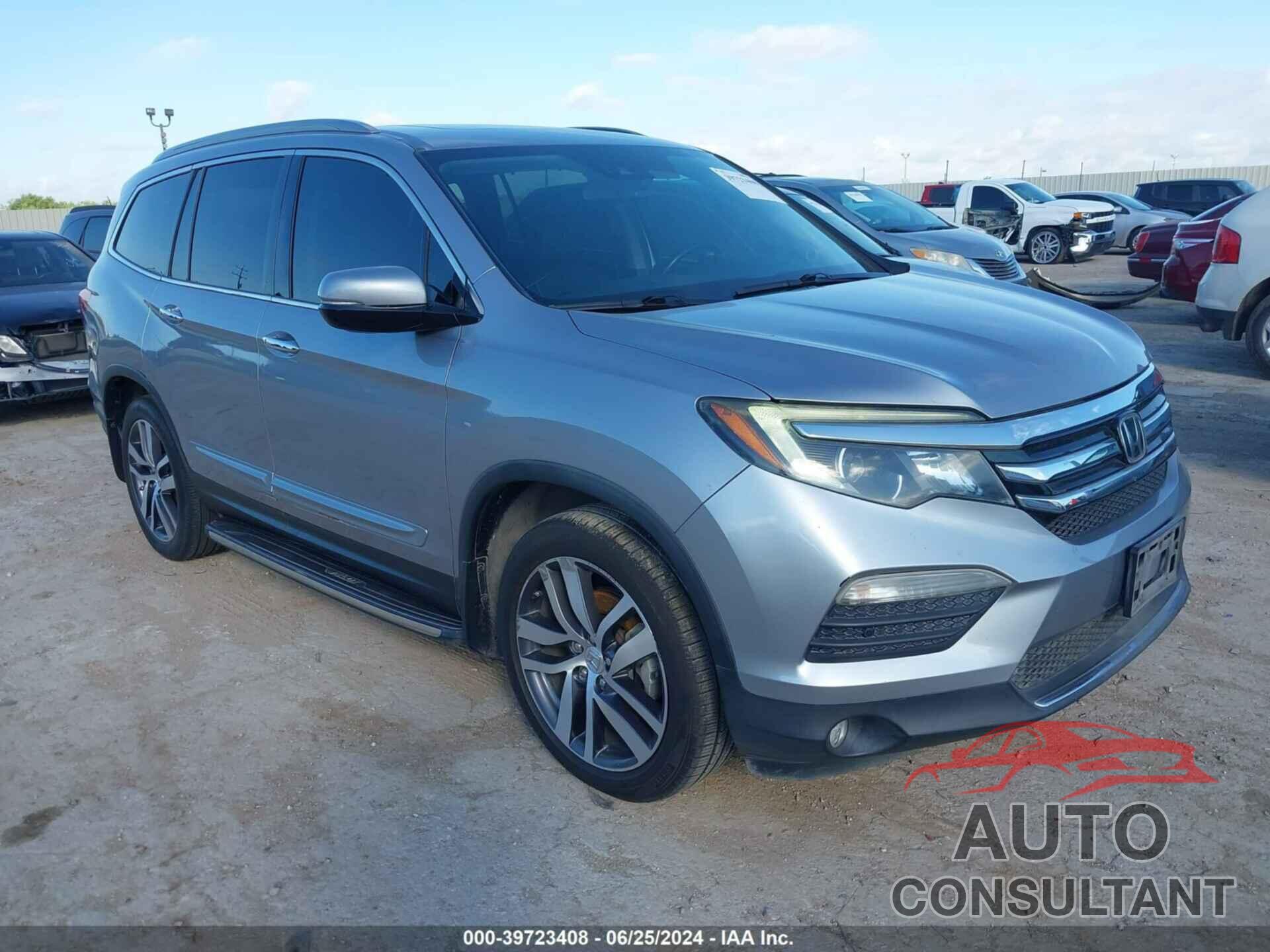 HONDA PILOT 2017 - 5FNYF6H0XHB073785