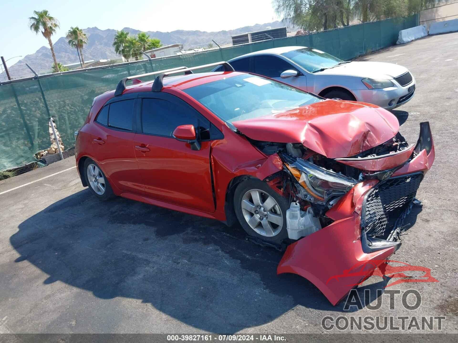 TOYOTA COROLLA 2020 - JTND4RBE1L3079423