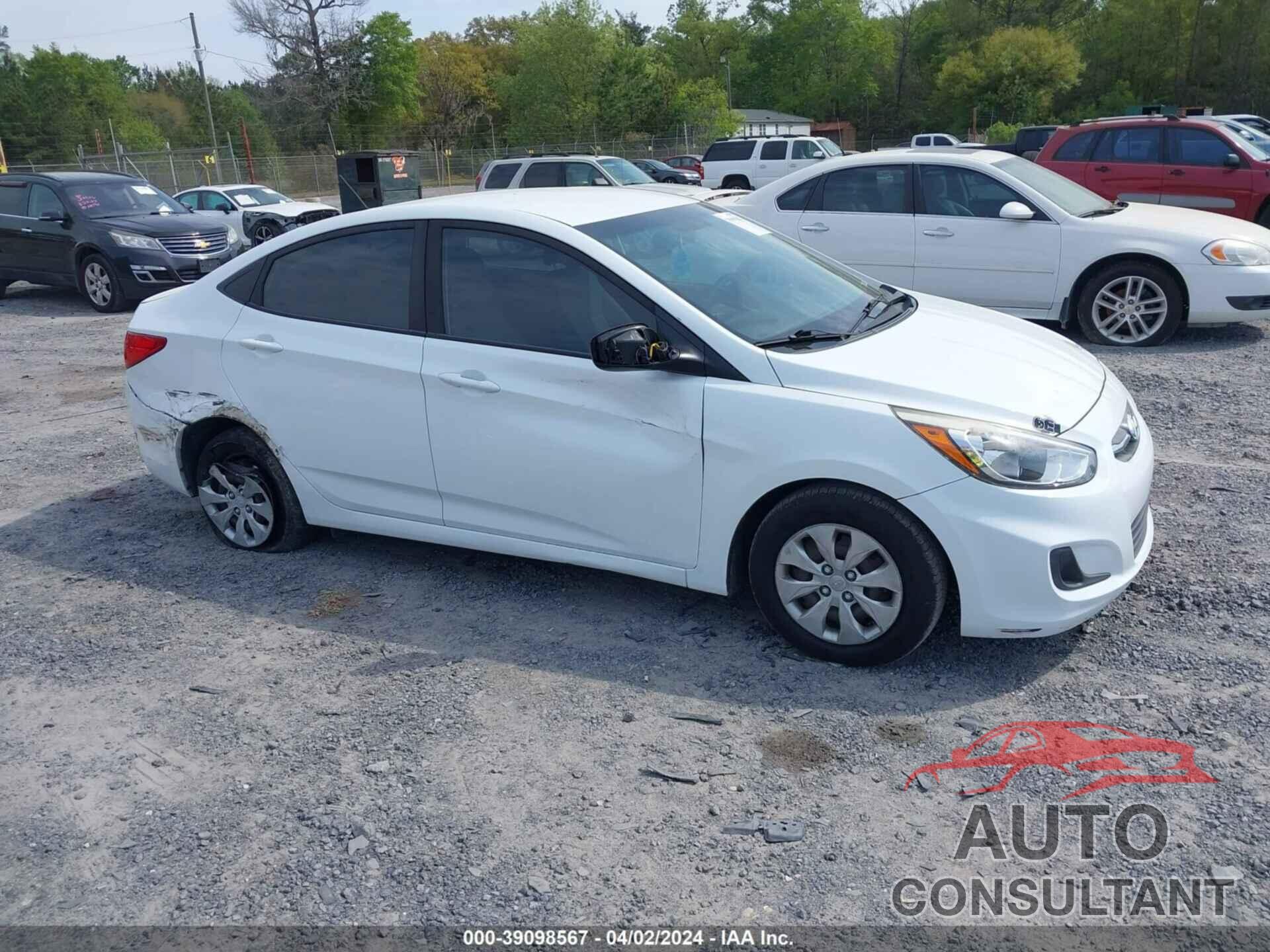 HYUNDAI ACCENT 2016 - KMHCT4AE8GU152080