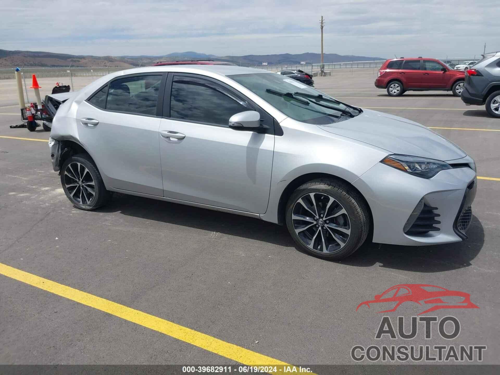 TOYOTA COROLLA 2019 - 2T1BURHEXKC217811