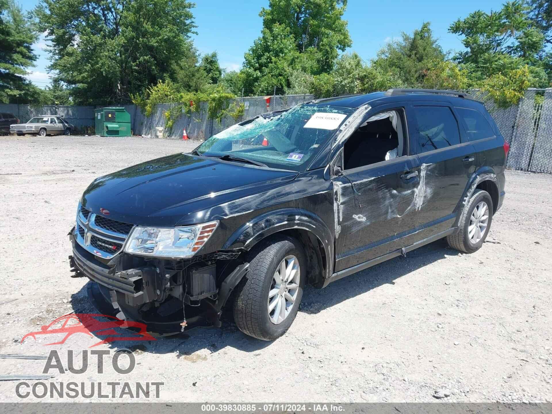 DODGE JOURNEY 2017 - 3C4PDCBG6HT510186