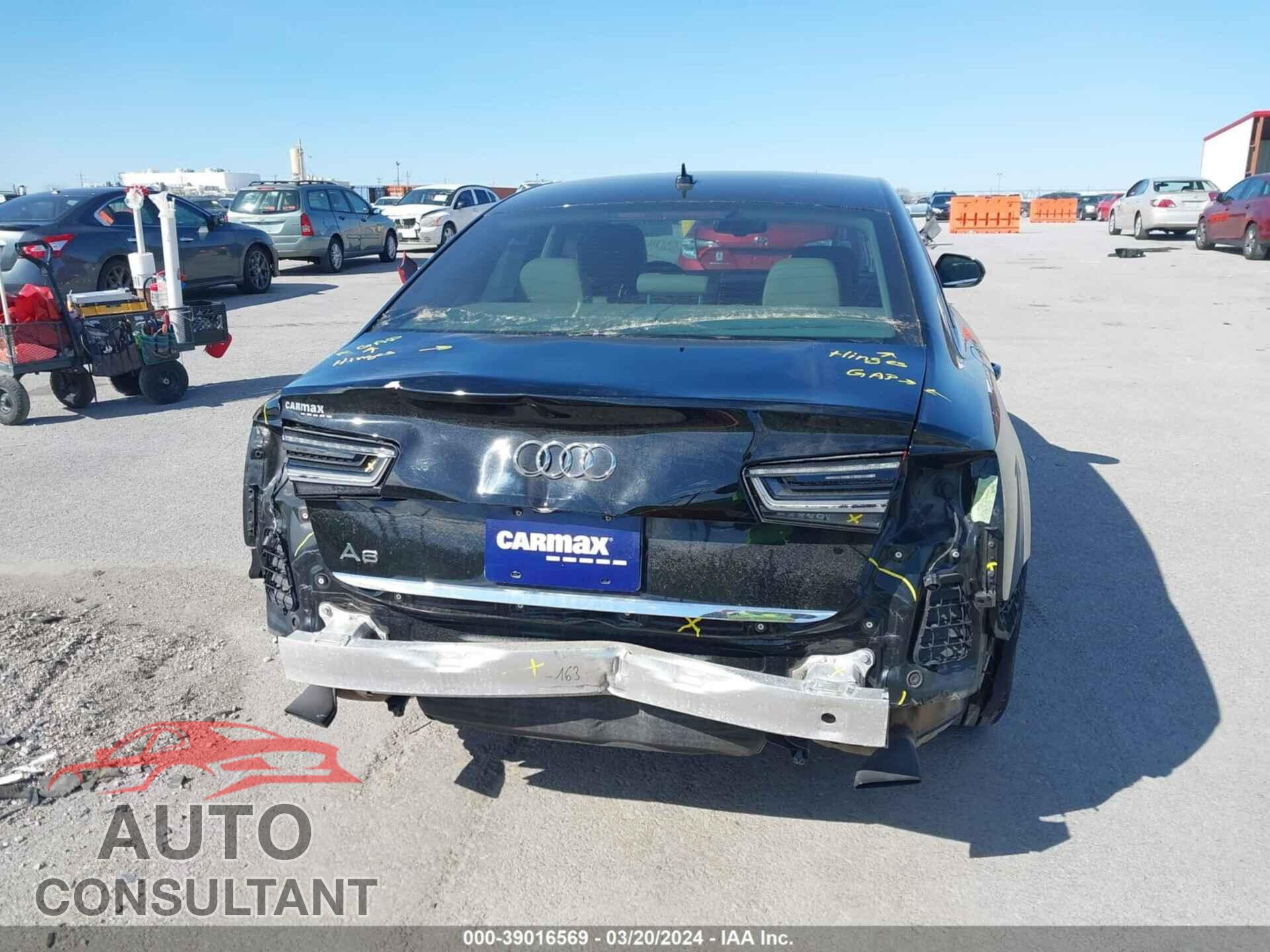 AUDI A6 2016 - WAUCFAFC0GN099741
