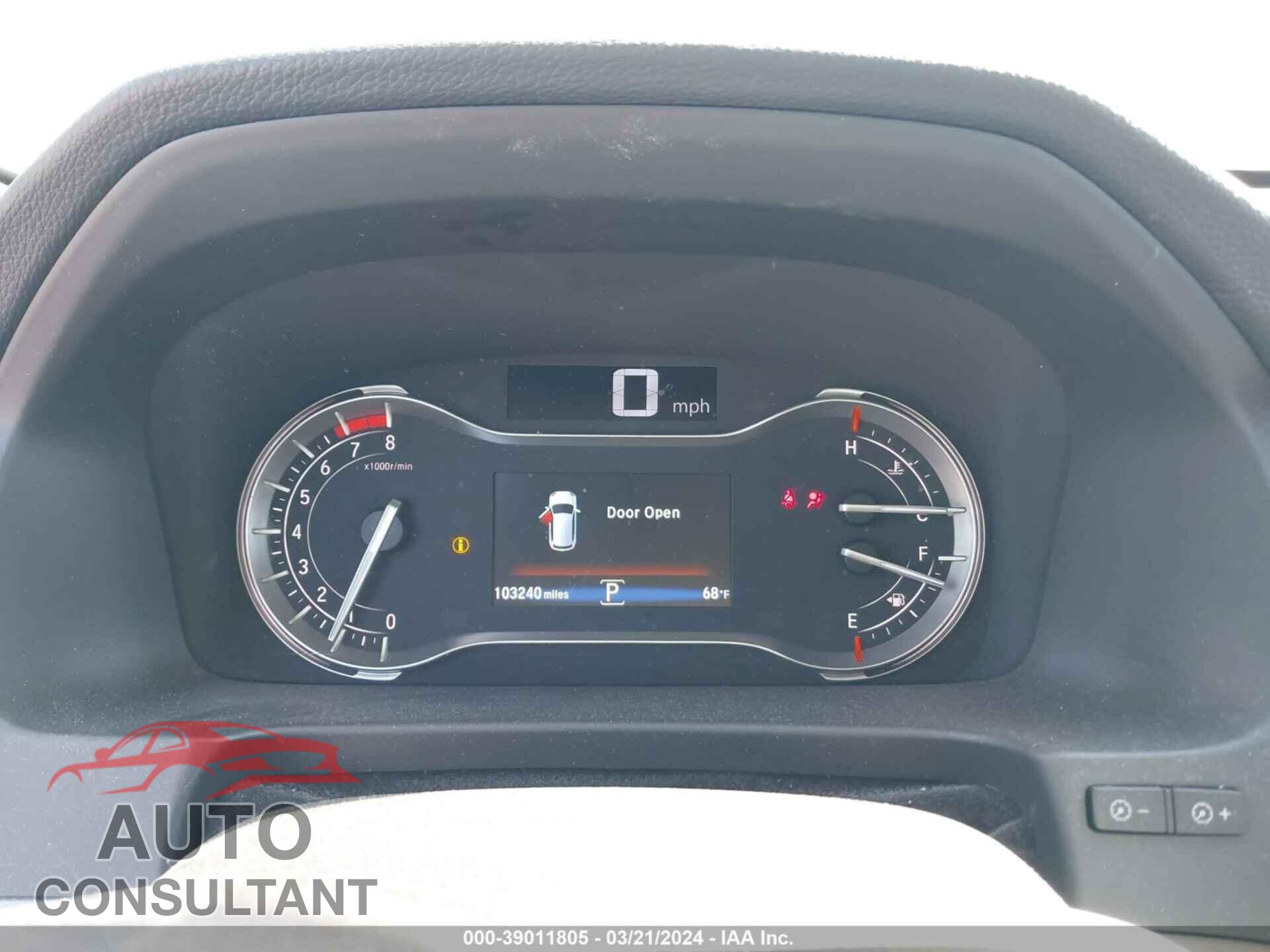HONDA PILOT 2017 - 5FNYF5H36HB042120