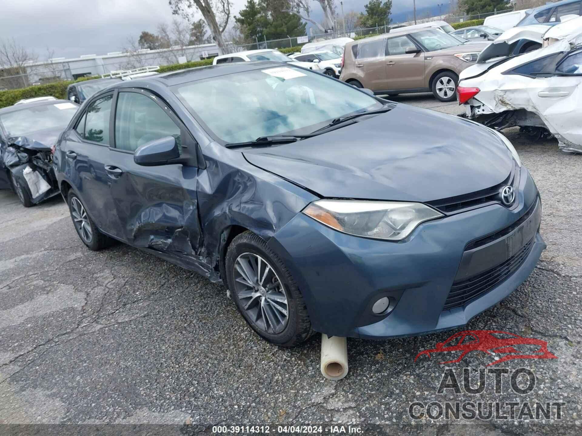 TOYOTA COROLLA 2016 - 5YFBURHE9GP503351