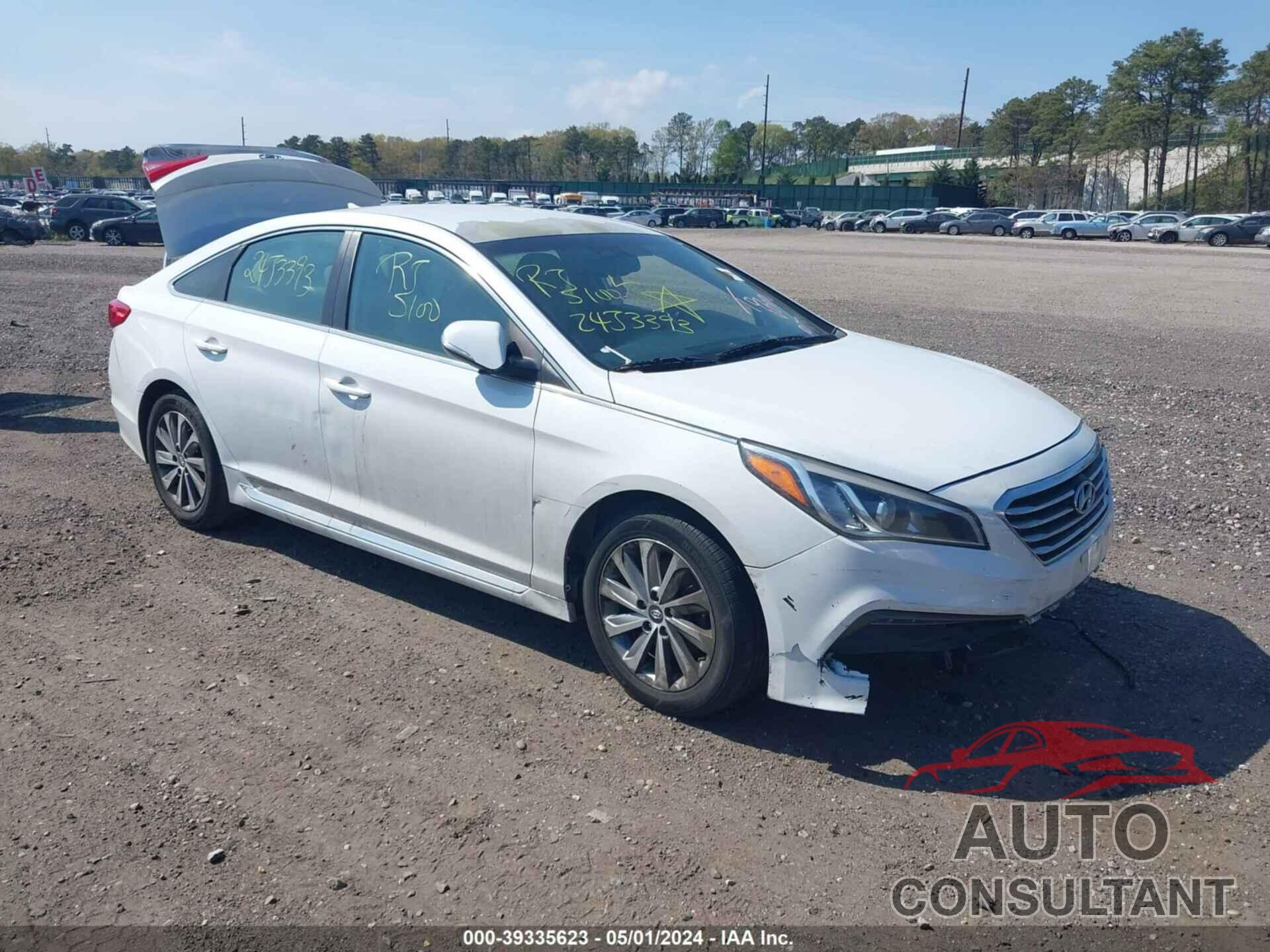 HYUNDAI SONATA 2016 - 5NPE34AF9GH305310