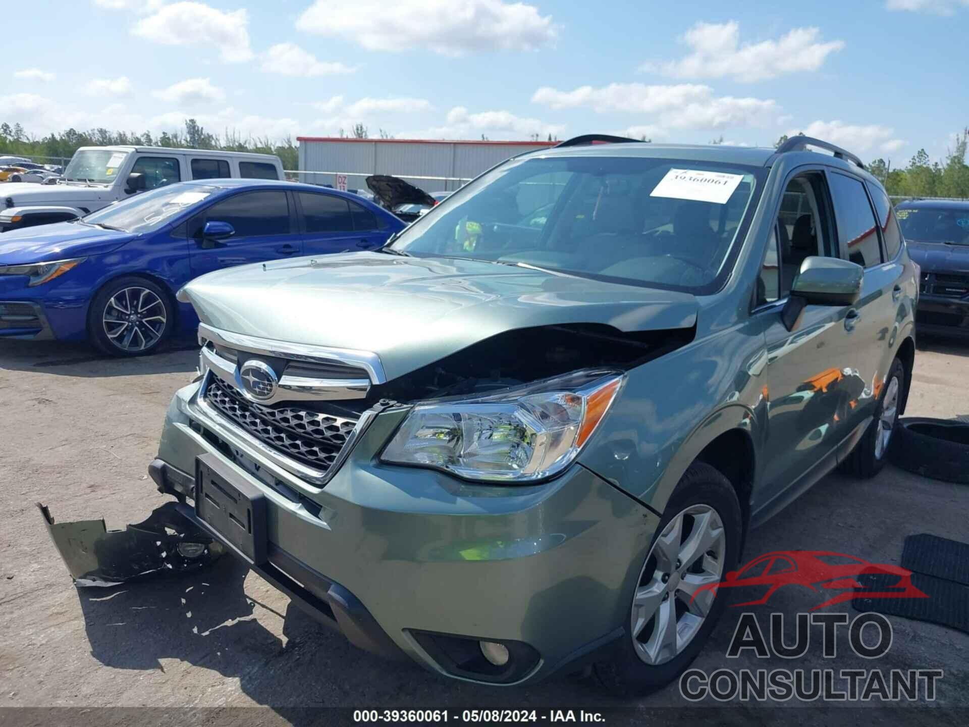SUBARU FORESTER 2016 - JF2SJAHC6GH519819
