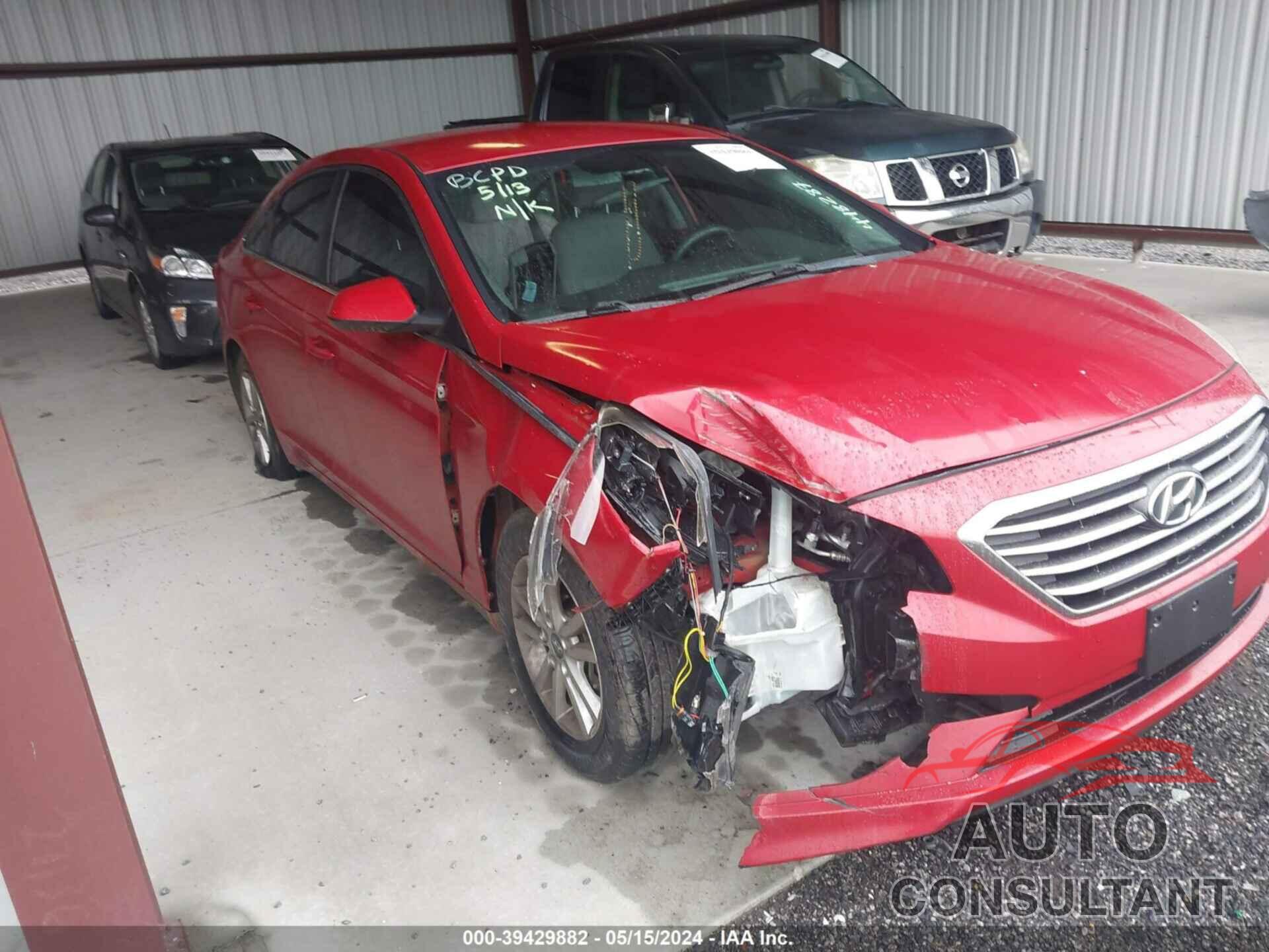 HYUNDAI SONATA 2017 - 5NPE24AF3HH448287