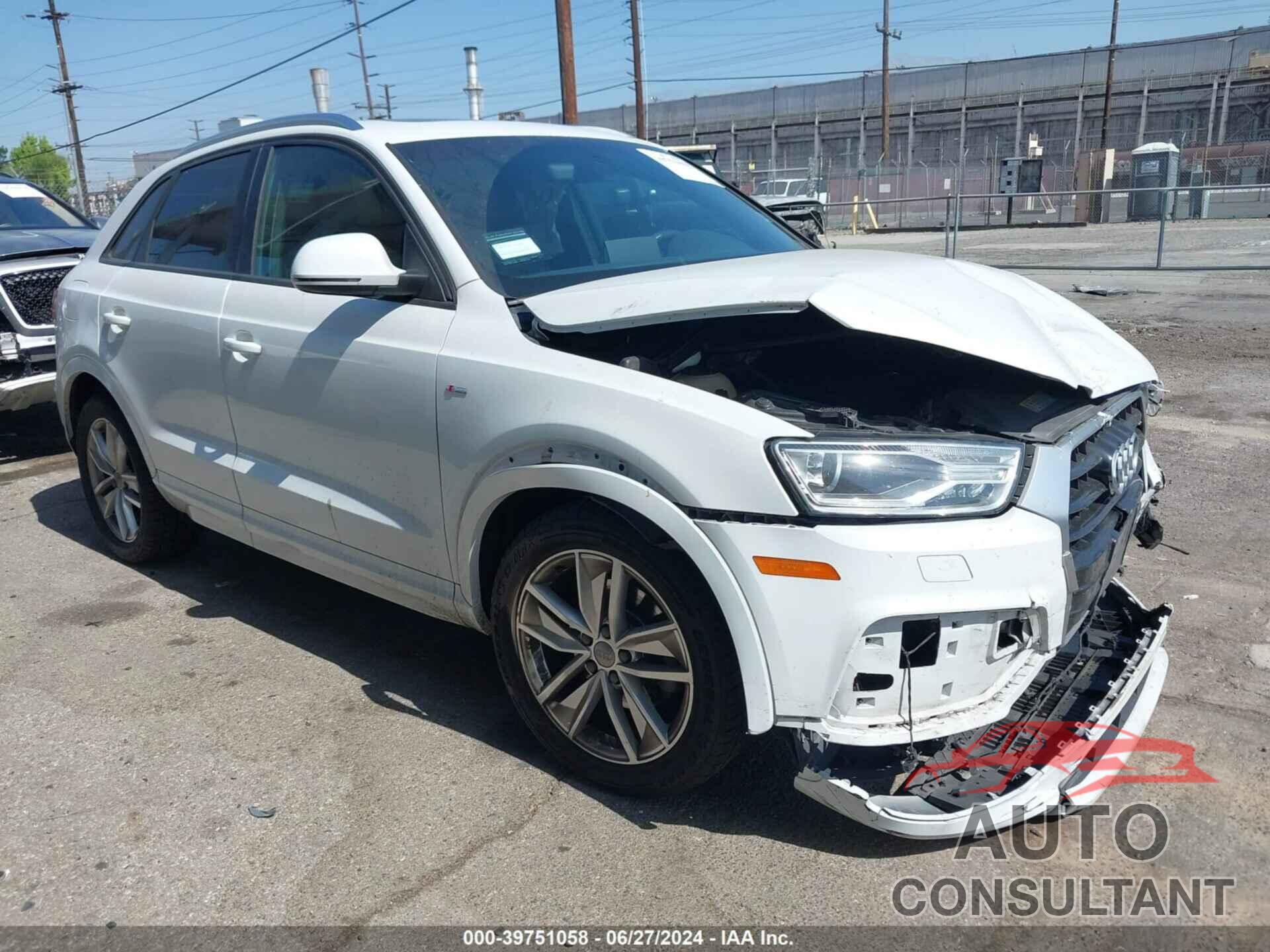 AUDI Q3 2018 - WA1BCCFS6JR004359