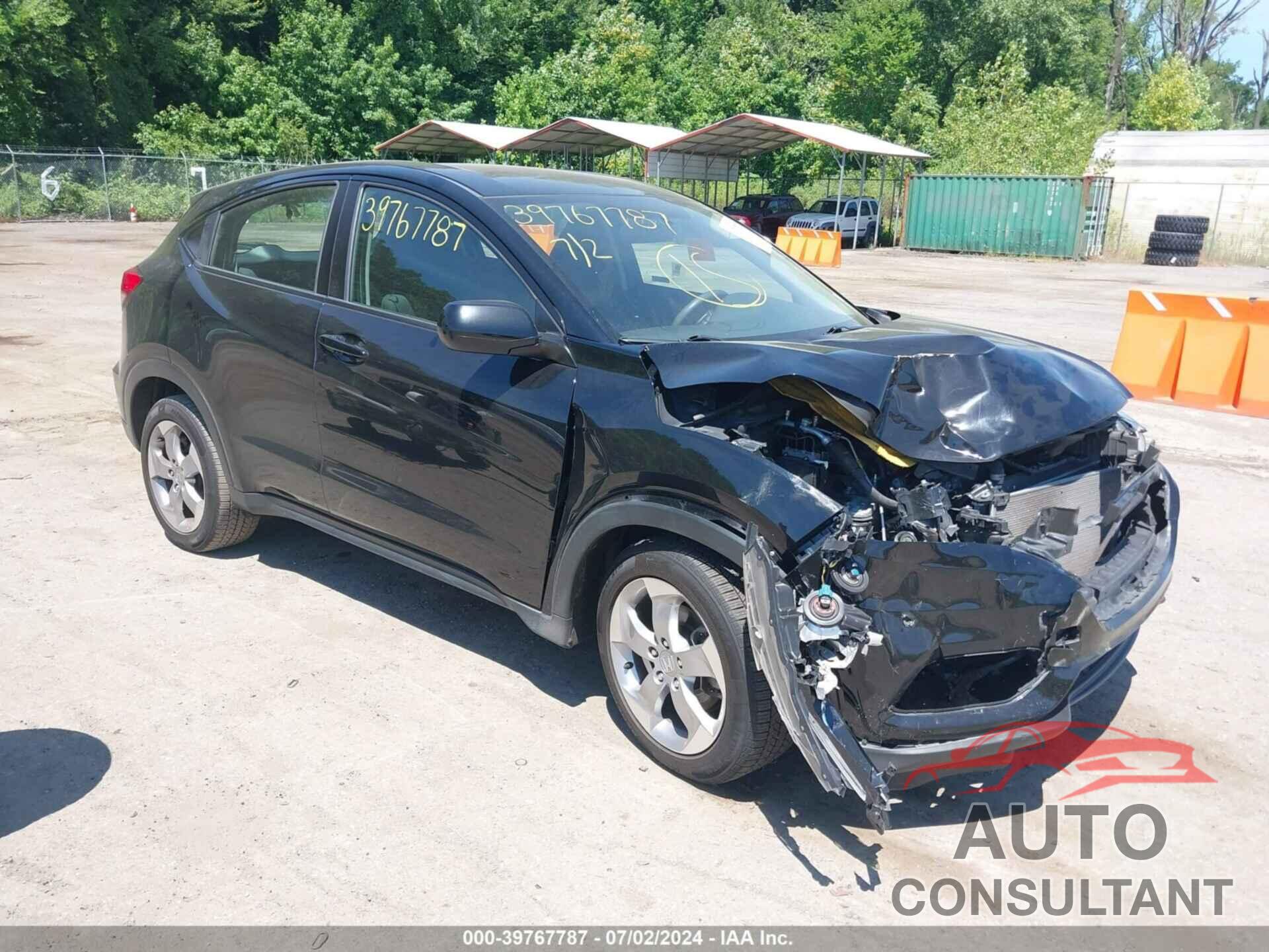 HONDA HR-V 2019 - 3CZRU6H32KG733107