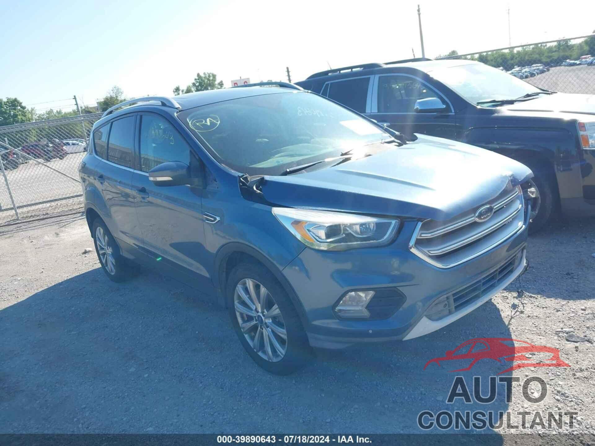 FORD ESCAPE 2018 - 1FMCU9J99JUC41919